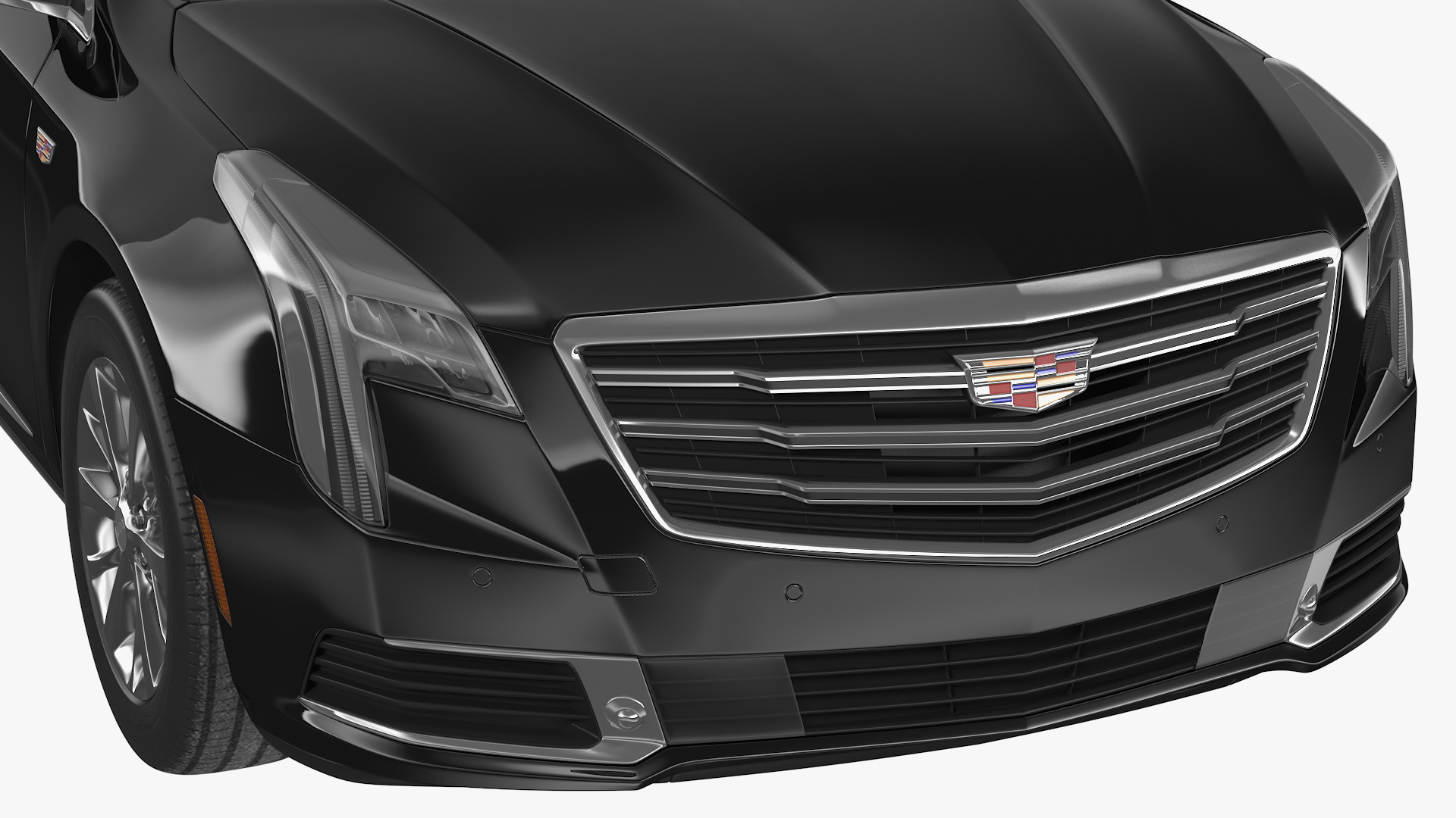 Cadillac Platinum Phoenix Hearse 2019 3D