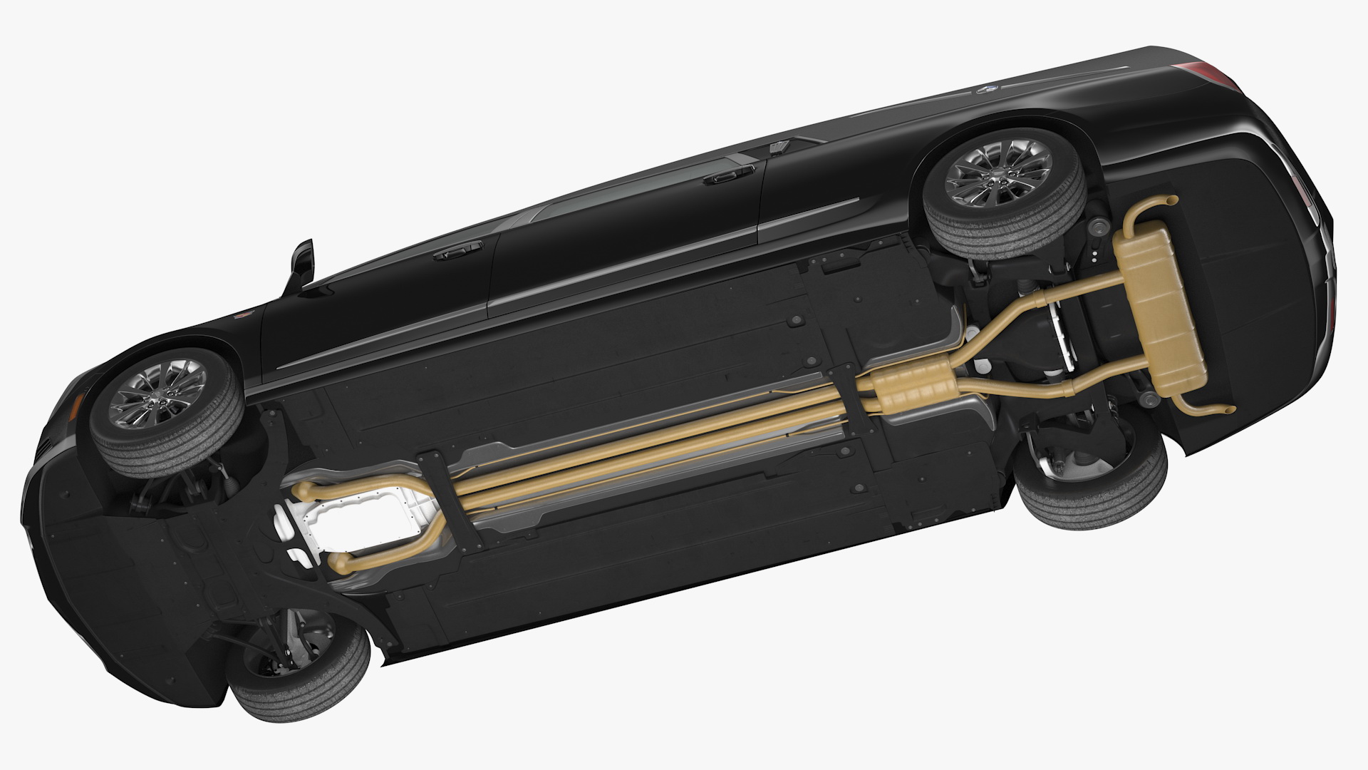 Cadillac Platinum Phoenix Hearse 2019 3D