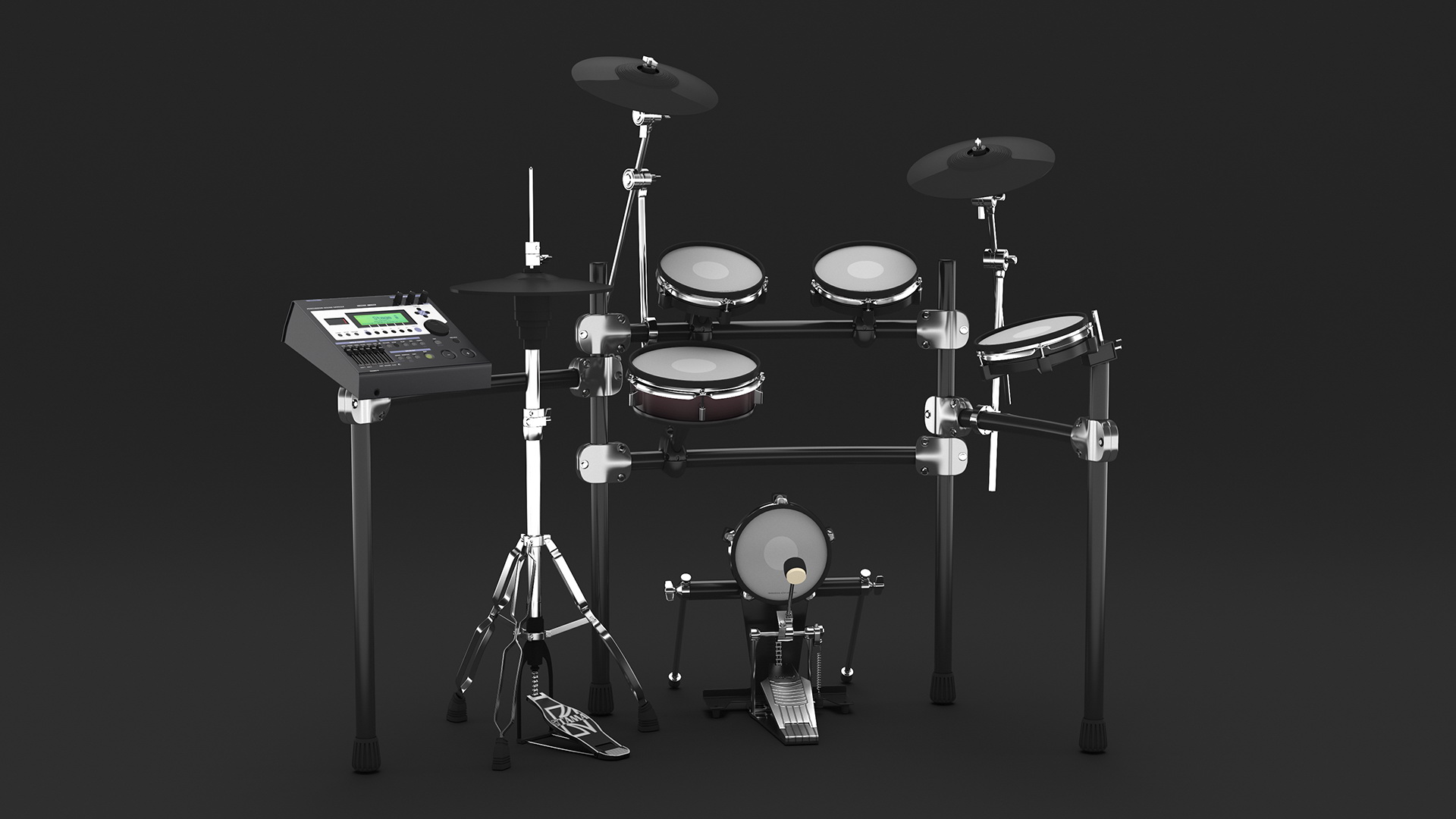 Electronic Drum Set 3D model