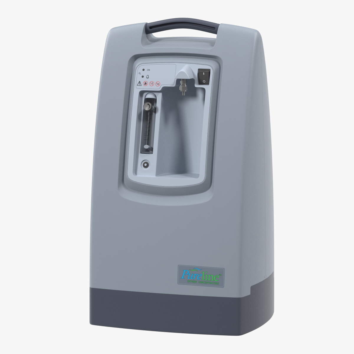 Oxygen Concentrator 3D Model