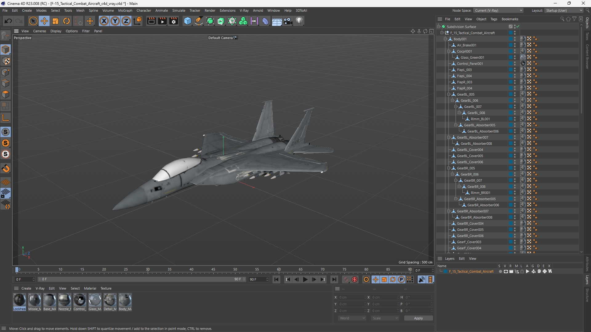 F-15 Tactical Combat Aircraft, view 11