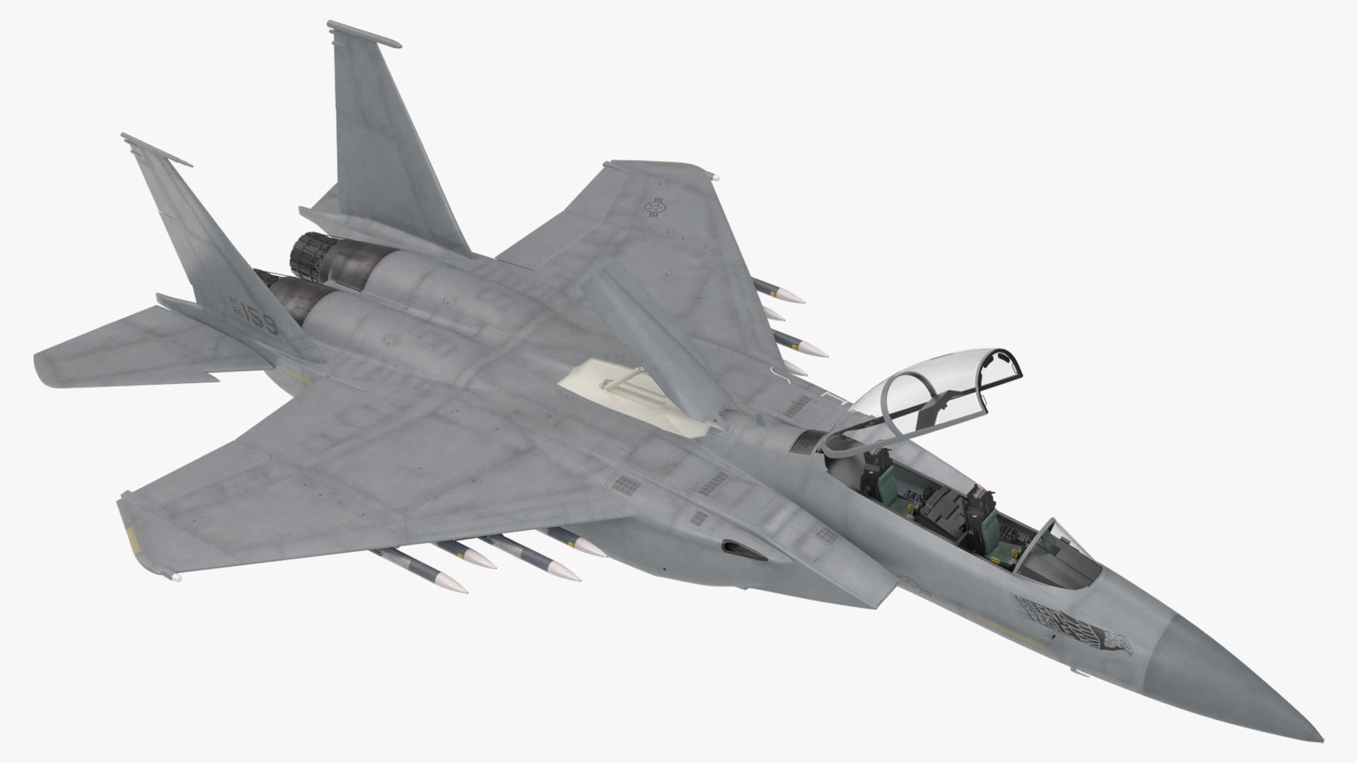 F-15 Tactical Combat Aircraft, view 2