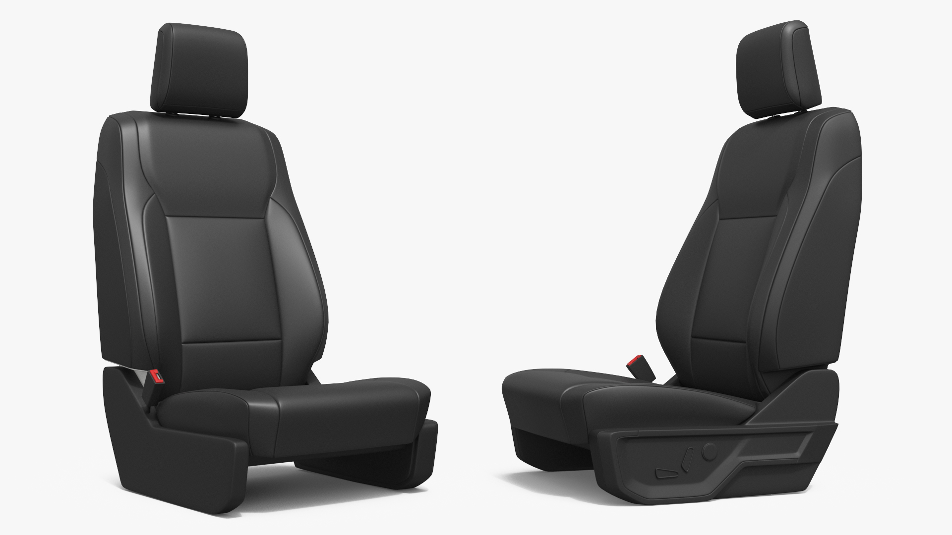 Vehicle Driver Seat with Manual Adjustment - view 2