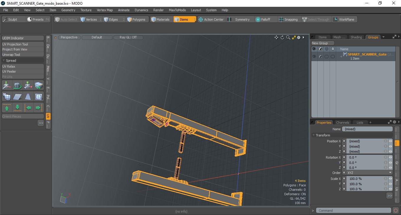 3D SMART SCANNER Gate model