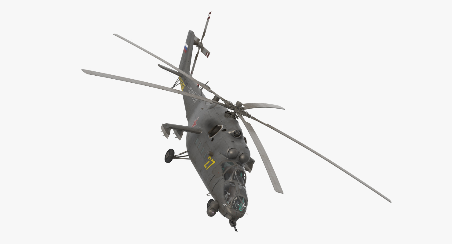 Russian Helicopter Mi 35M 2 3D