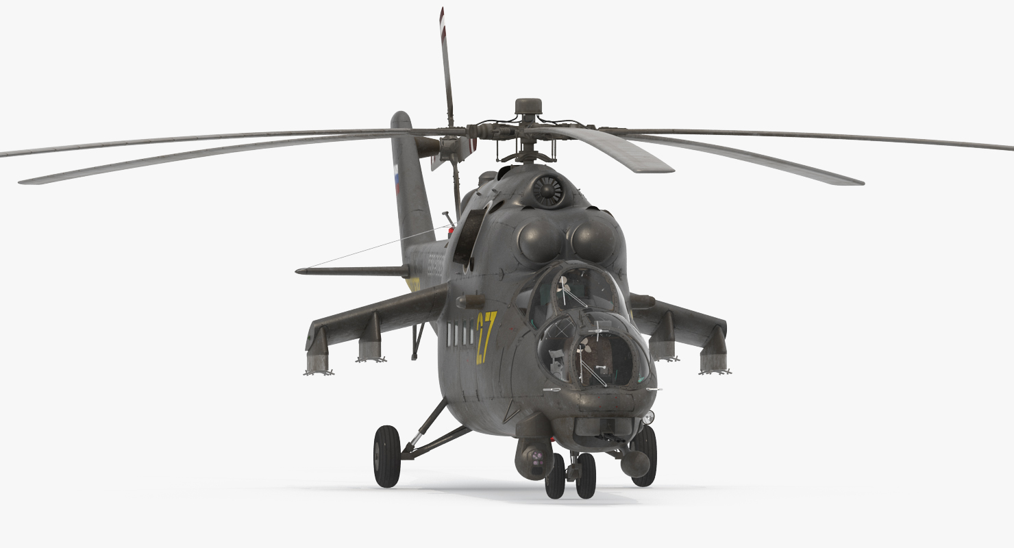 Russian Helicopter Mi 35M 2 3D