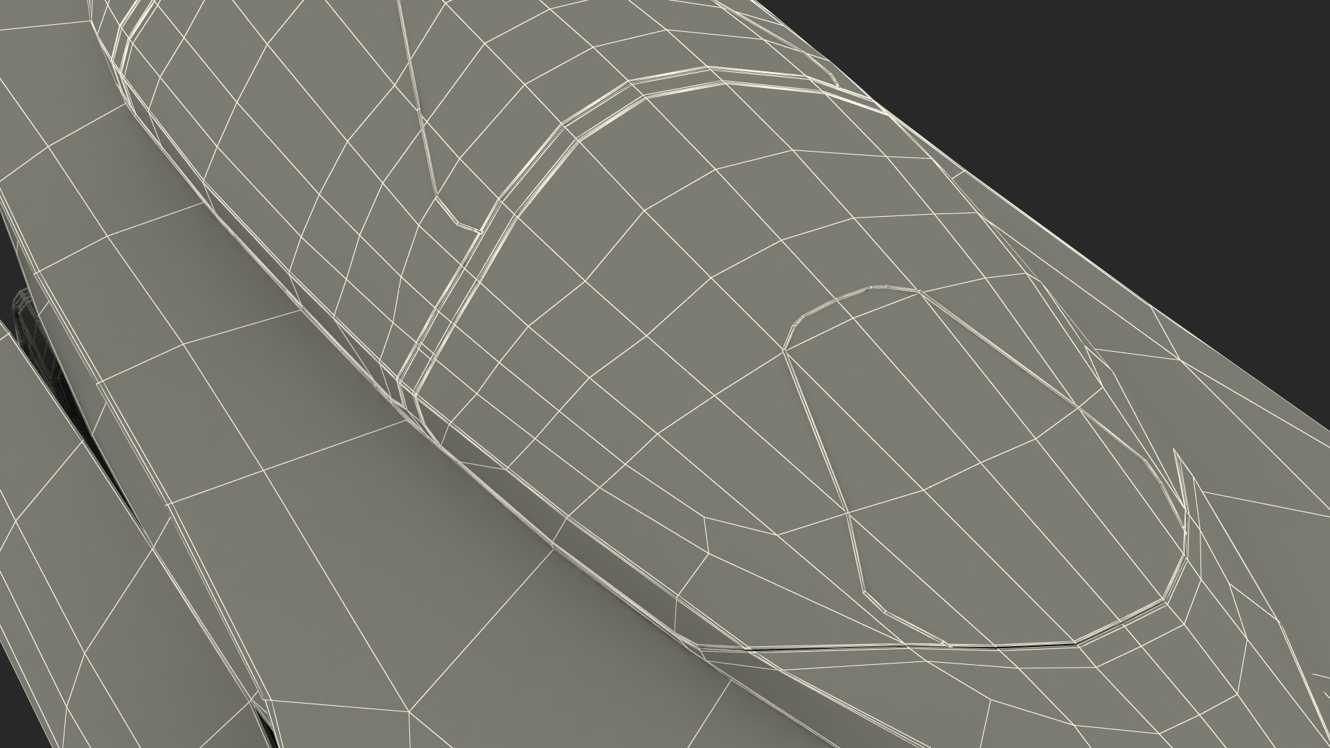 3D model Damaged Sci Fi Fighter Jet with Weapon and Chassis