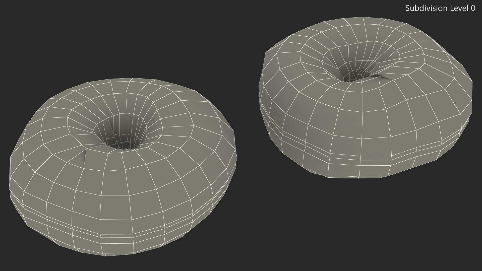 Classic Bagels 3D model