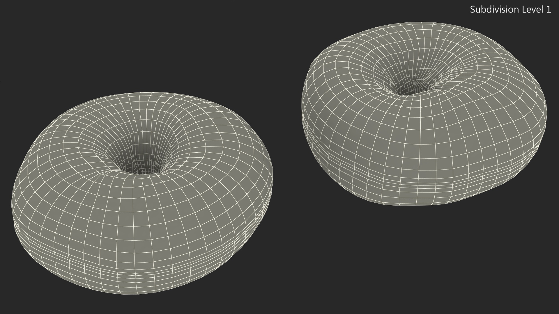 Classic Bagels 3D model