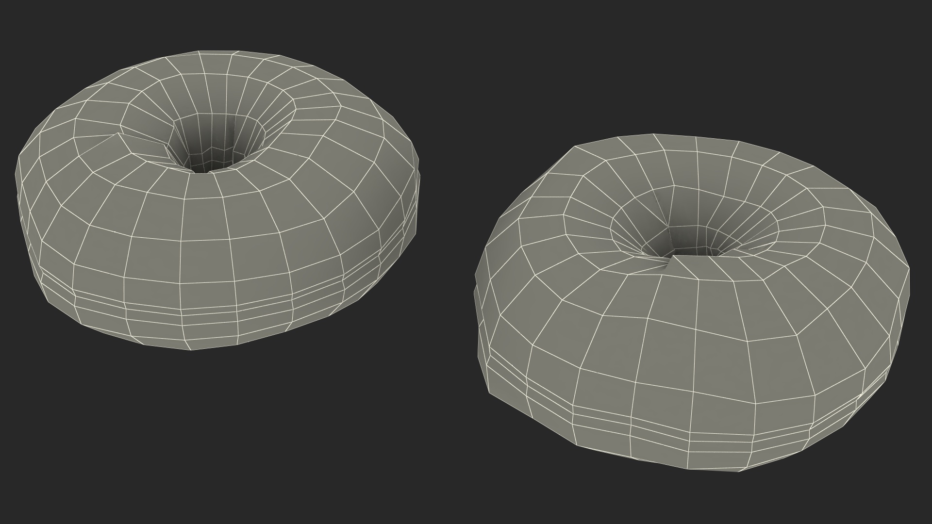 Classic Bagels 3D model