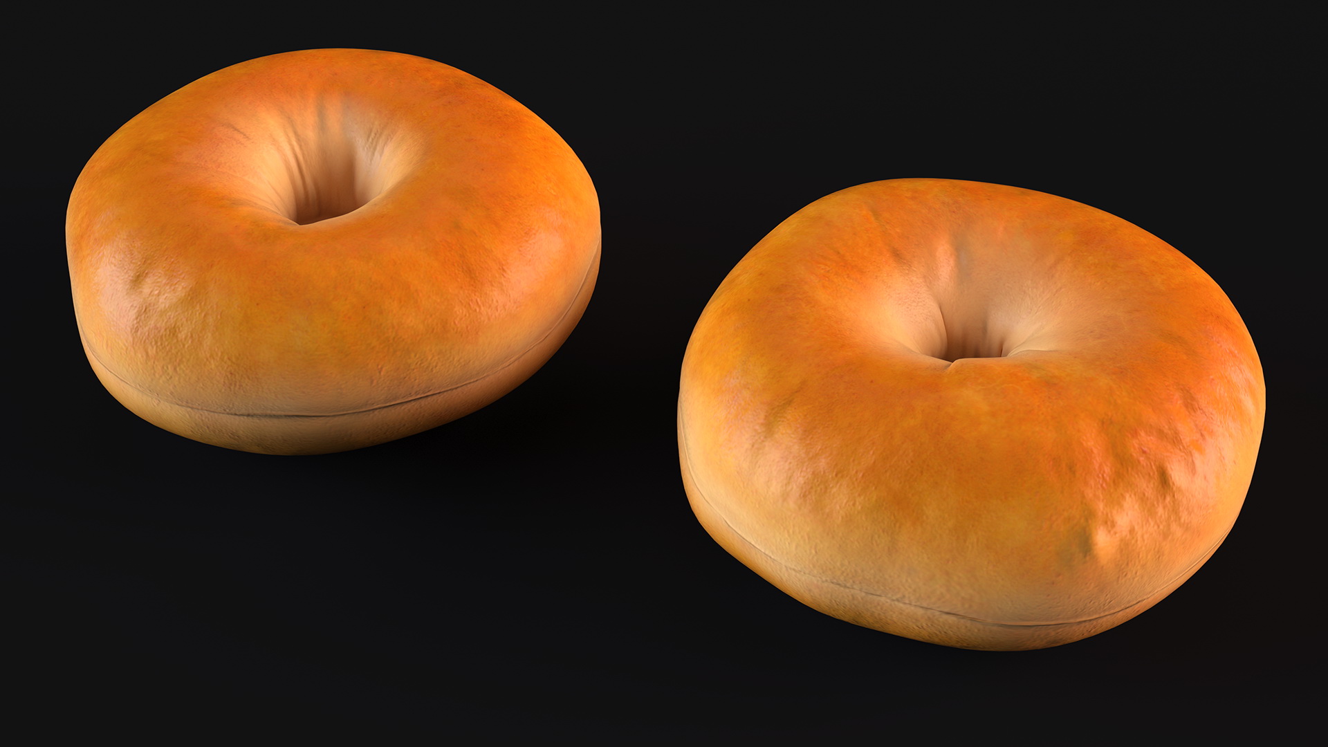 Classic Bagels 3D model