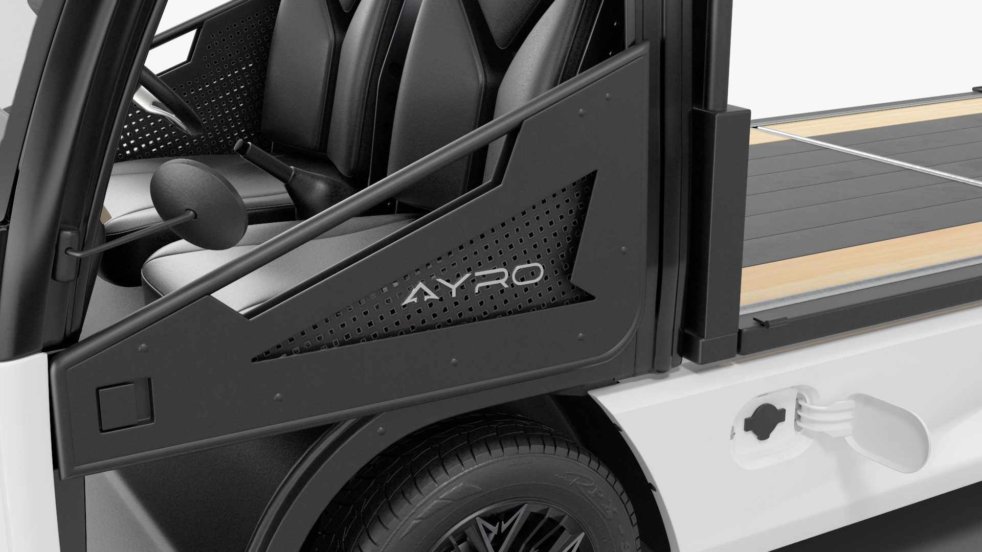 AYRO Vanish Electric Mini Truck Flatbed 3D model