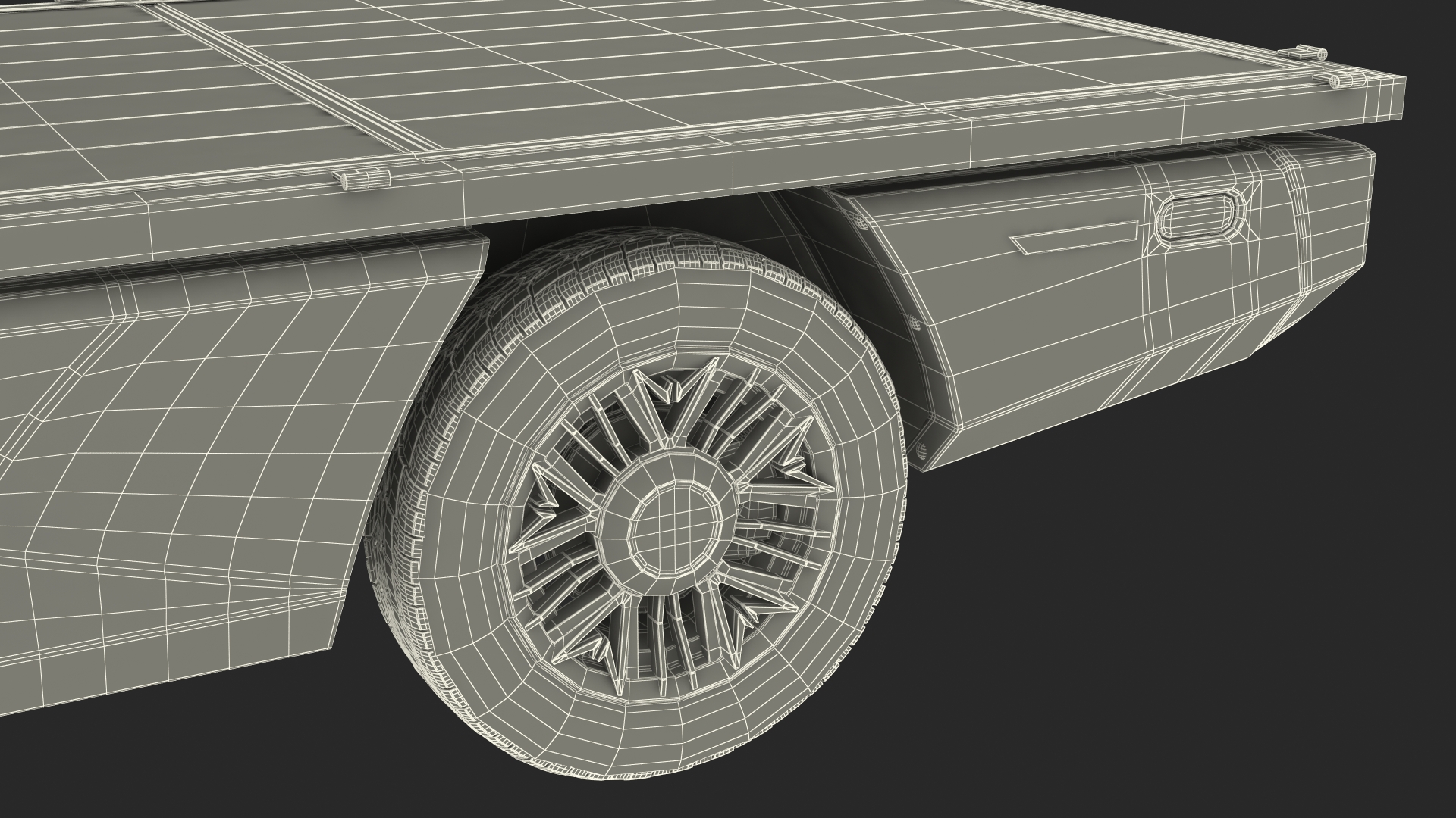 AYRO Vanish Electric Mini Truck Flatbed 3D model