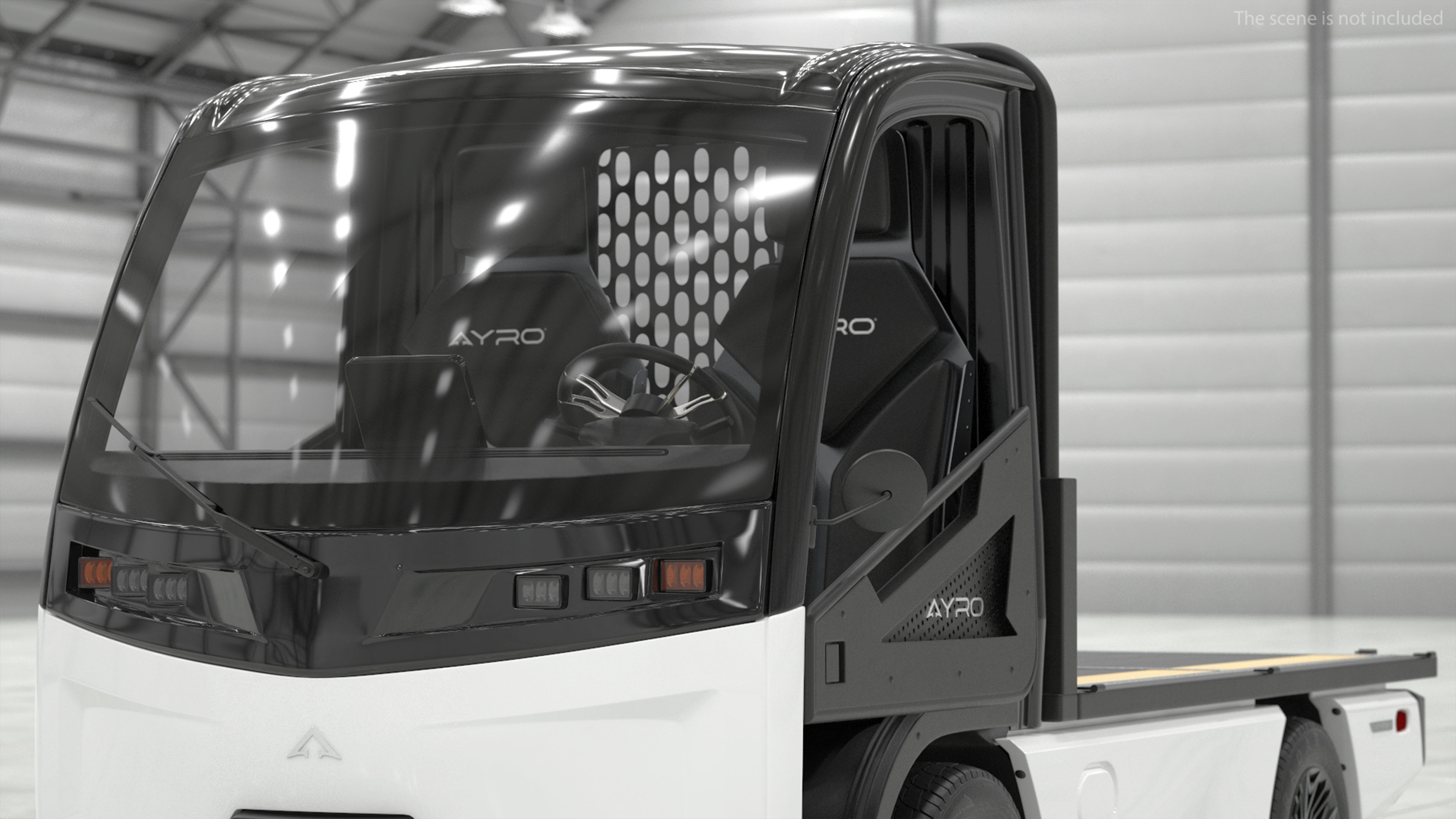 AYRO Vanish Electric Mini Truck Flatbed 3D model