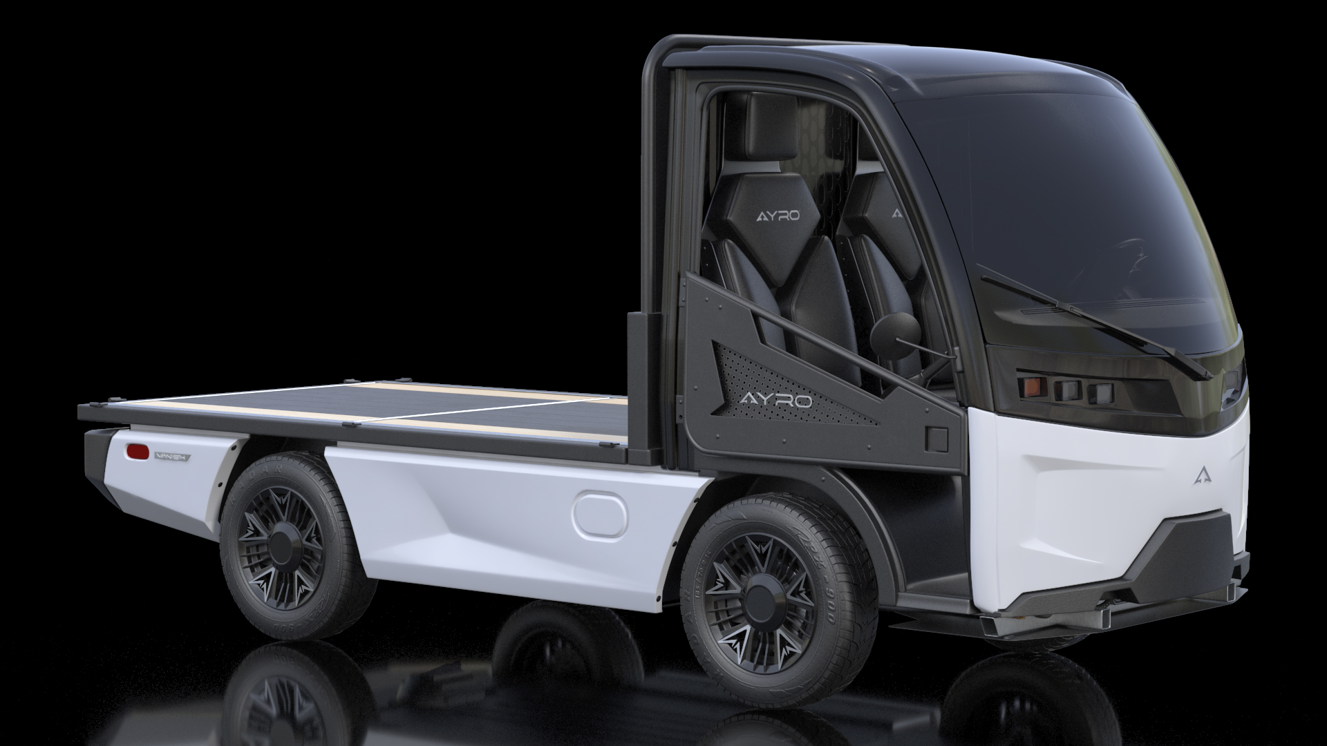 AYRO Vanish Electric Mini Truck Flatbed 3D model