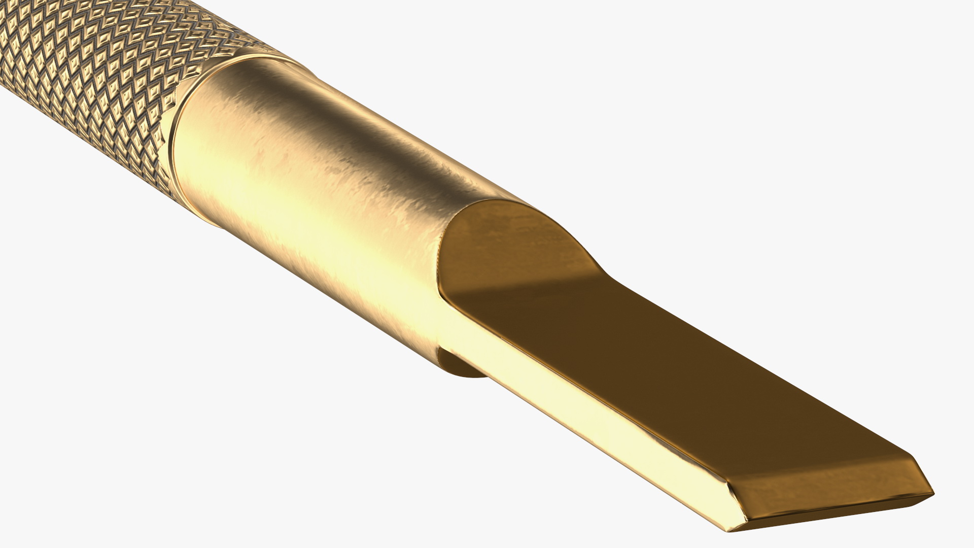 3D Professional Cuticle Pusher Gold Set