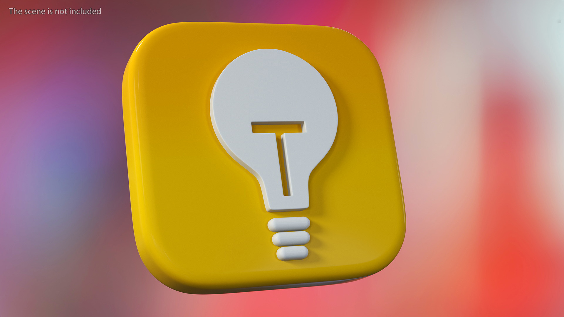 3D model iPhone iOS Tips Icon
