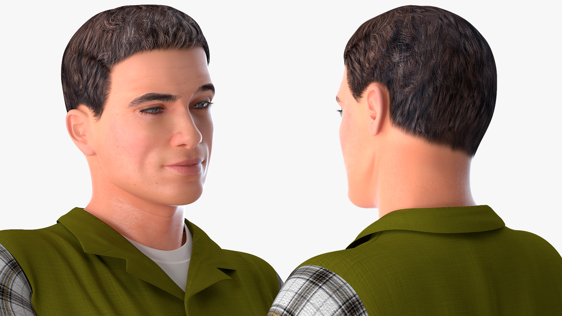 3D model Woodworker