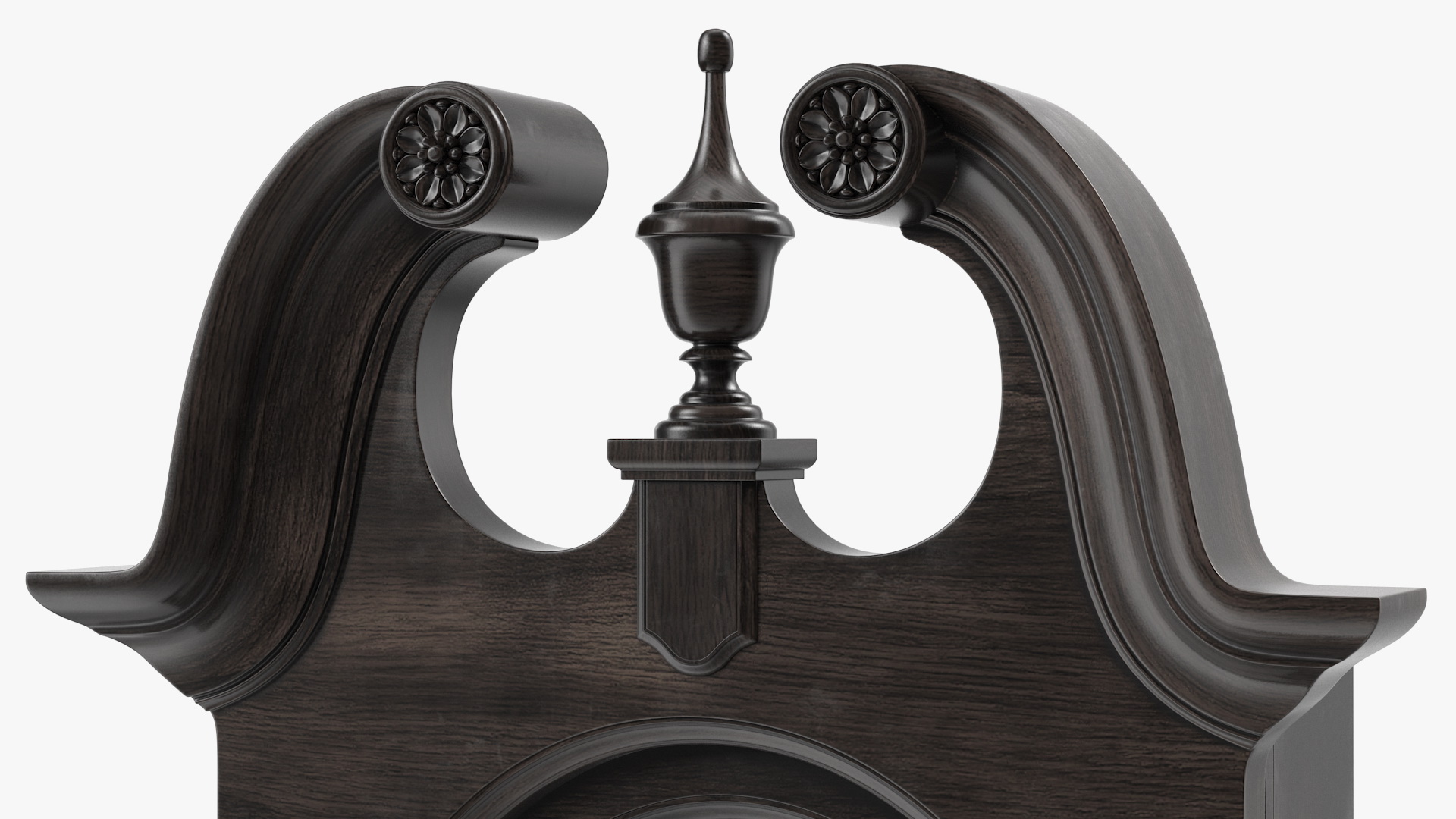 Vintage Pendulum Wall Clock 3D