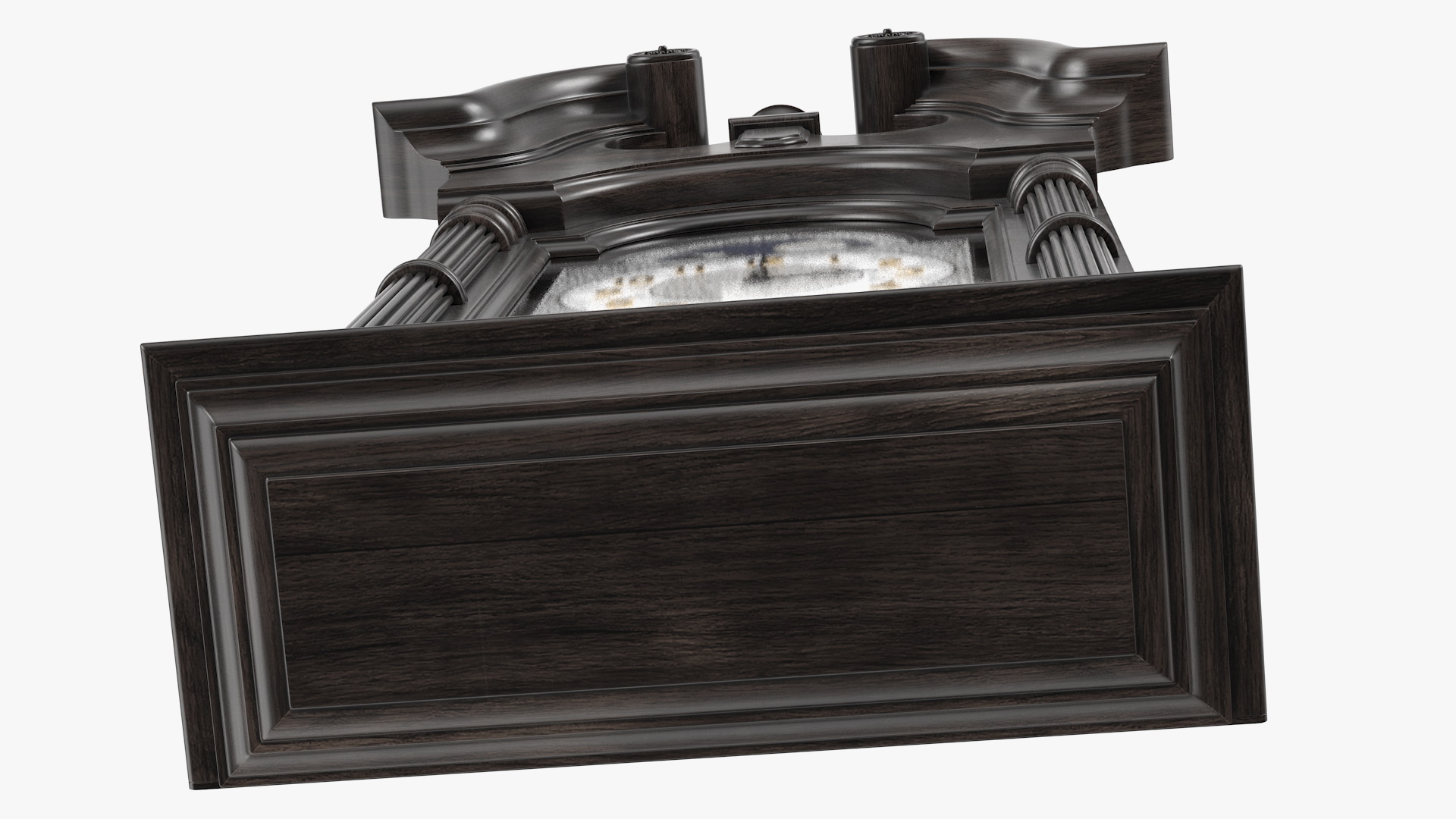 Vintage Pendulum Wall Clock 3D