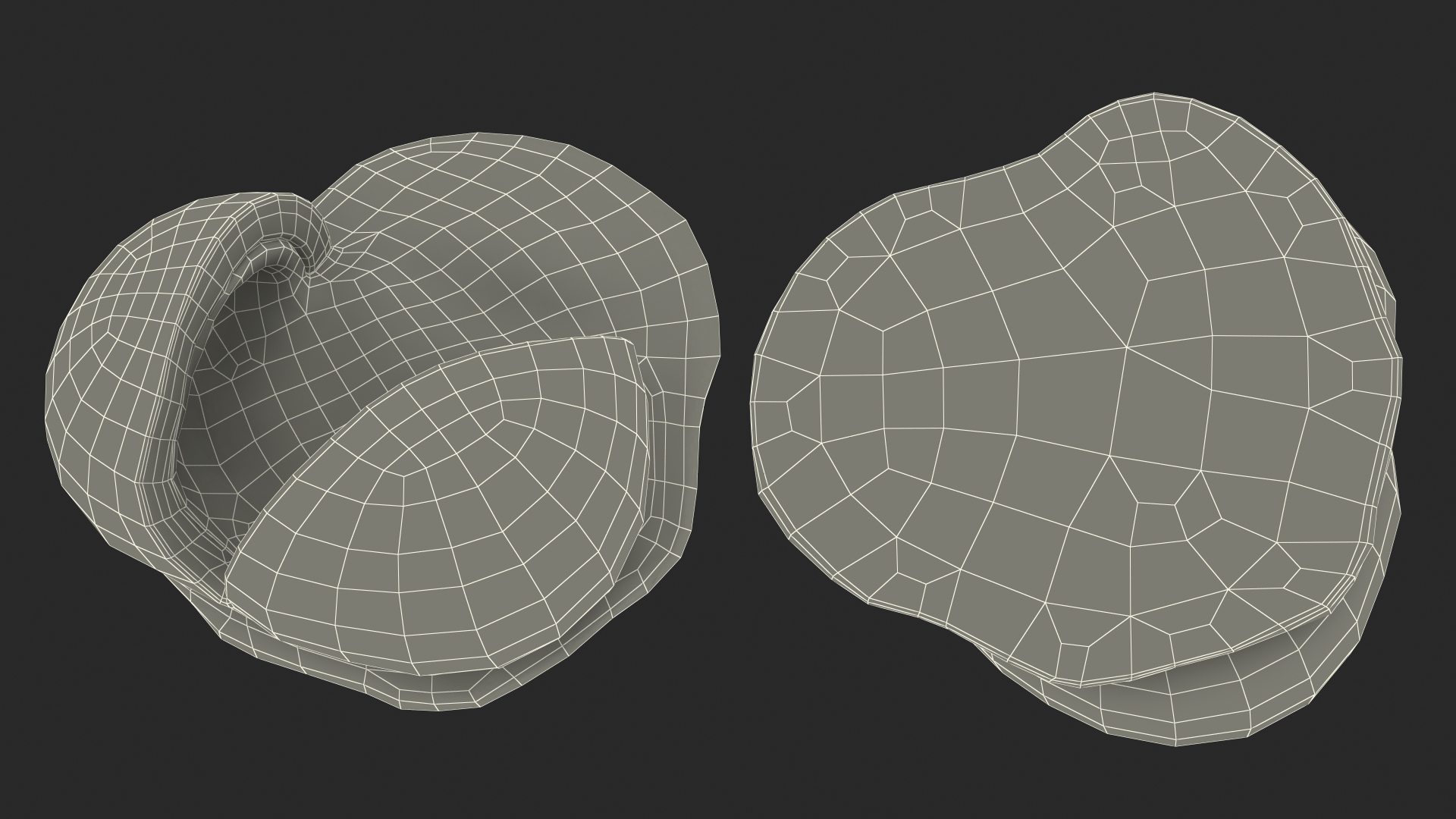 3D Jammy Egg with Spilling Yolk model