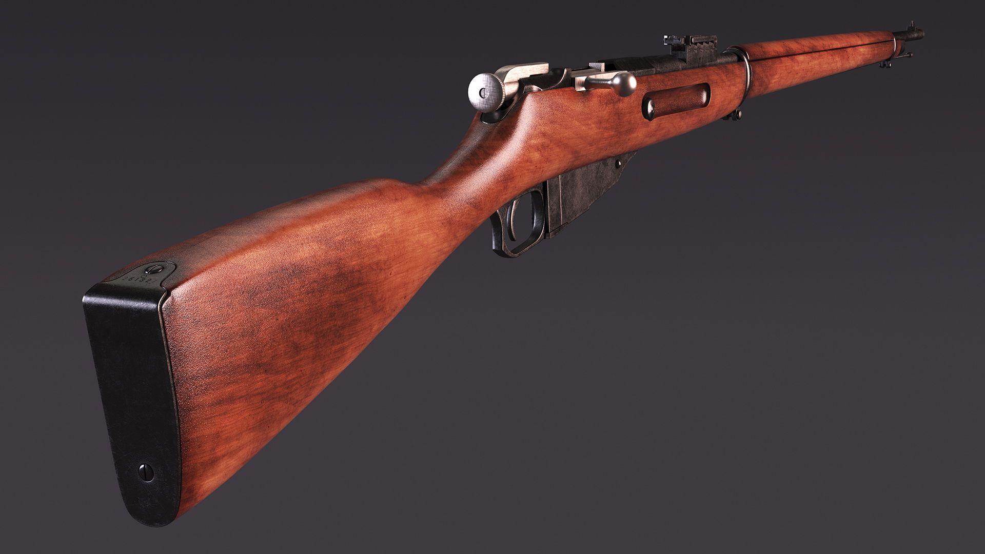 3D Mosin Nagant M1891 model