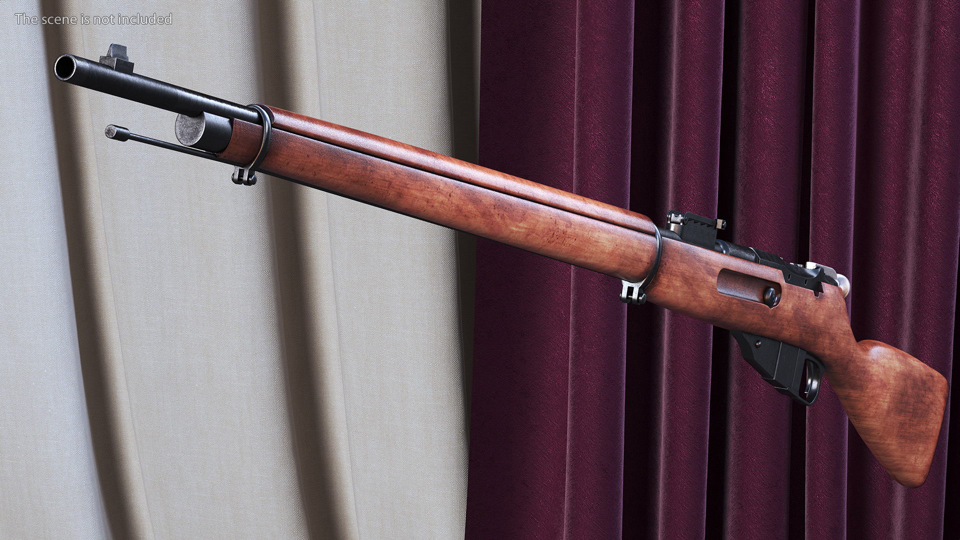 3D Mosin Nagant M1891 model