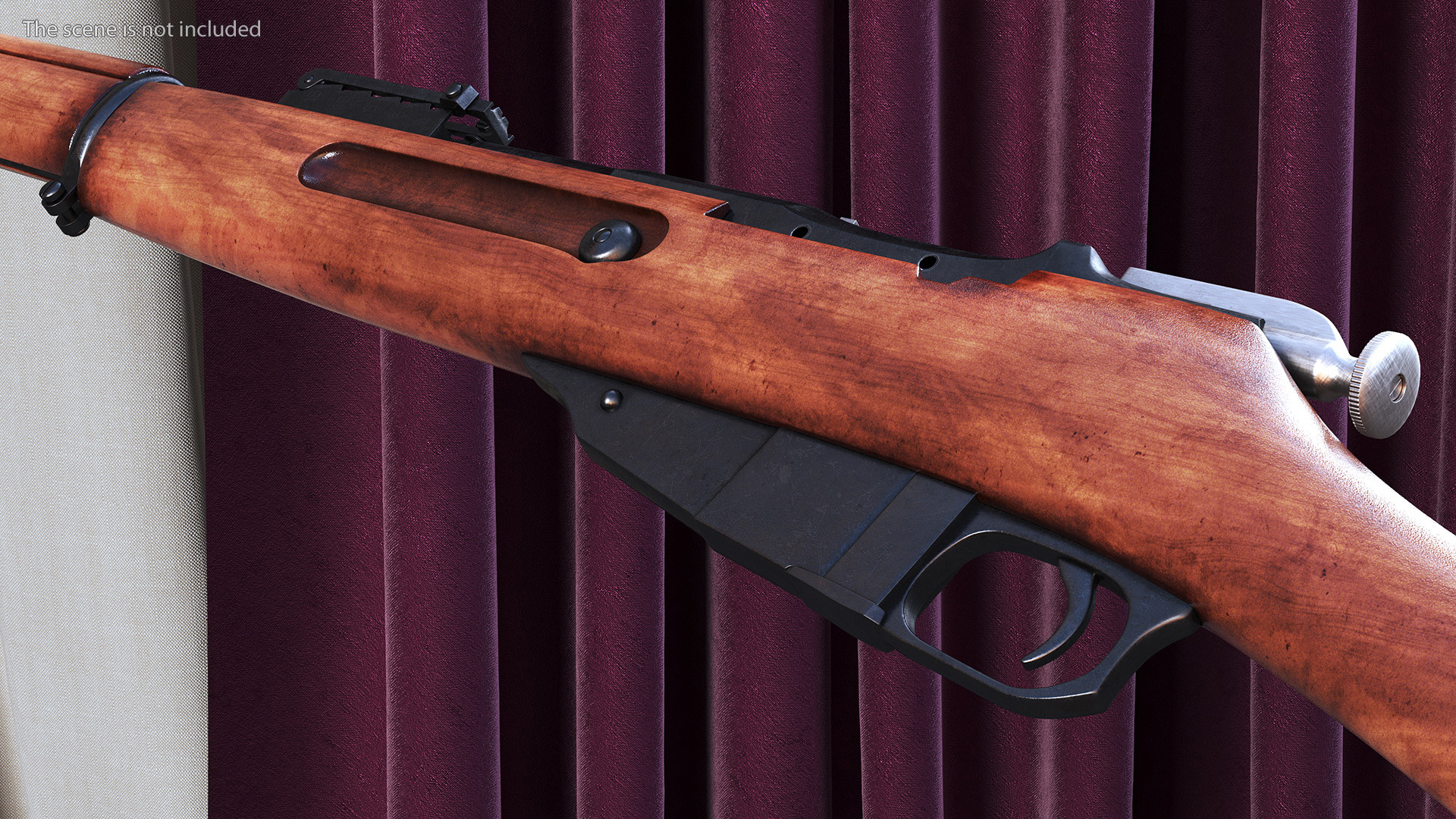 3D Mosin Nagant M1891 model