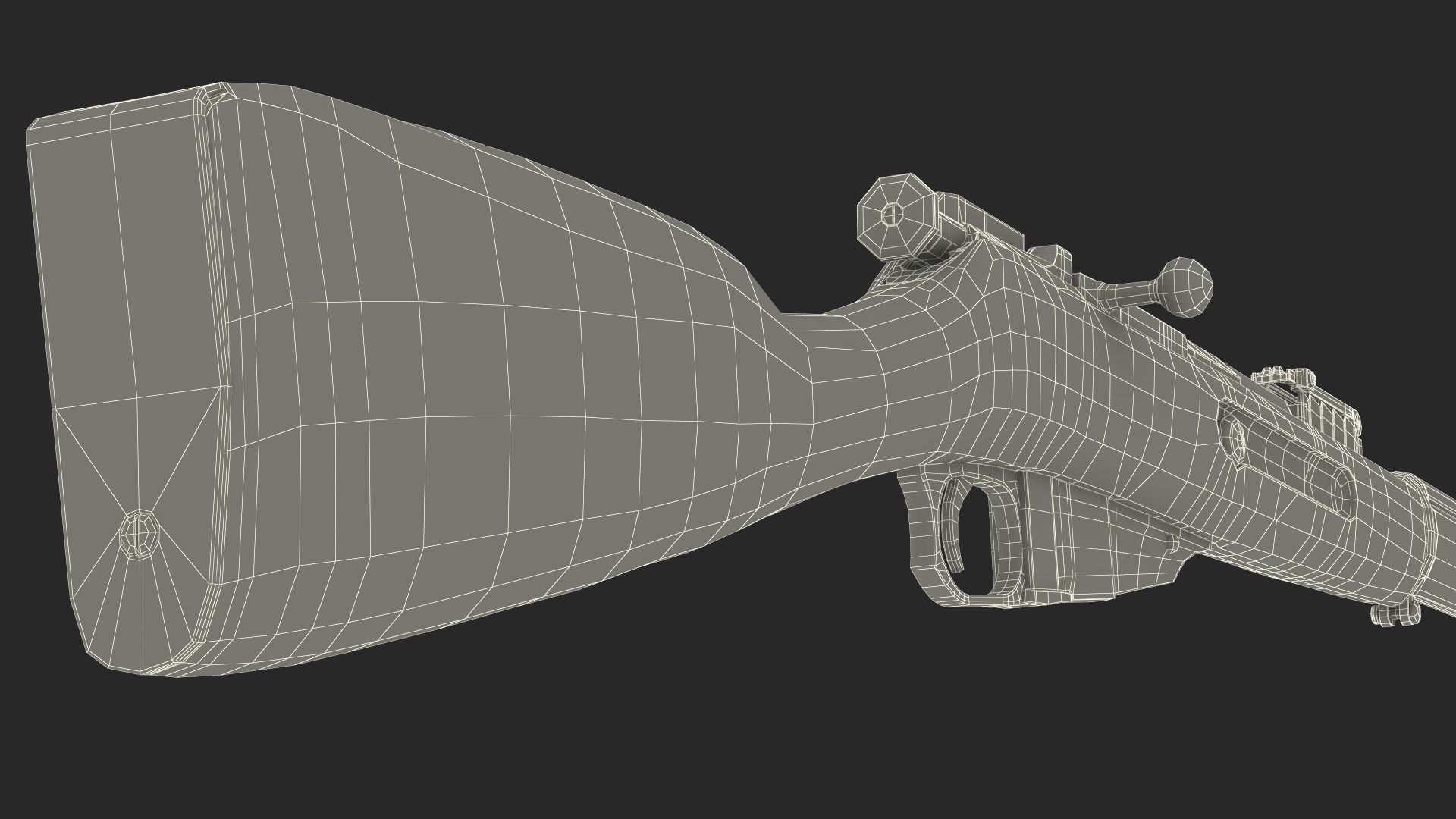 3D Mosin Nagant M1891 model