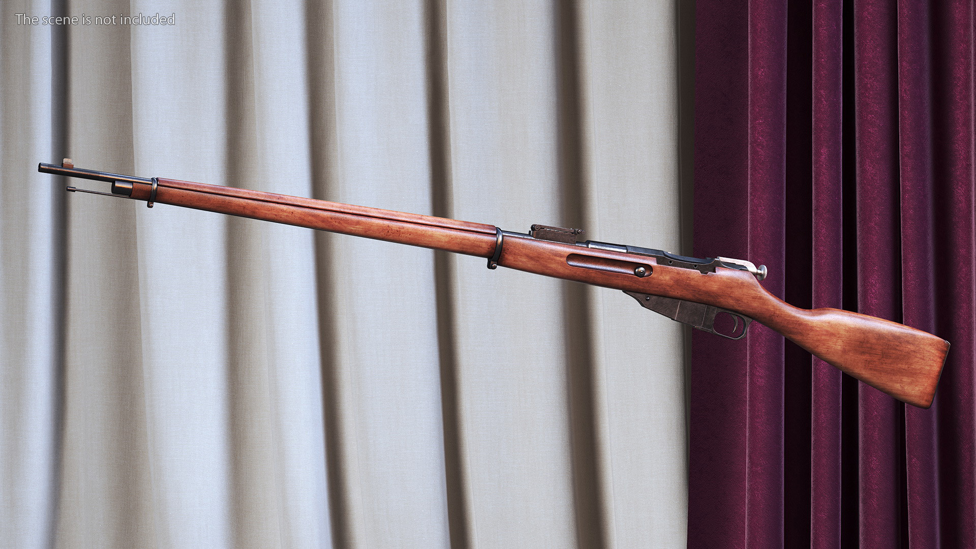 3D Mosin Nagant M1891 model