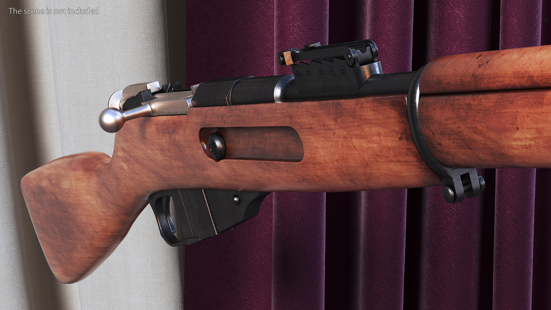 3D Mosin Nagant M1891 model