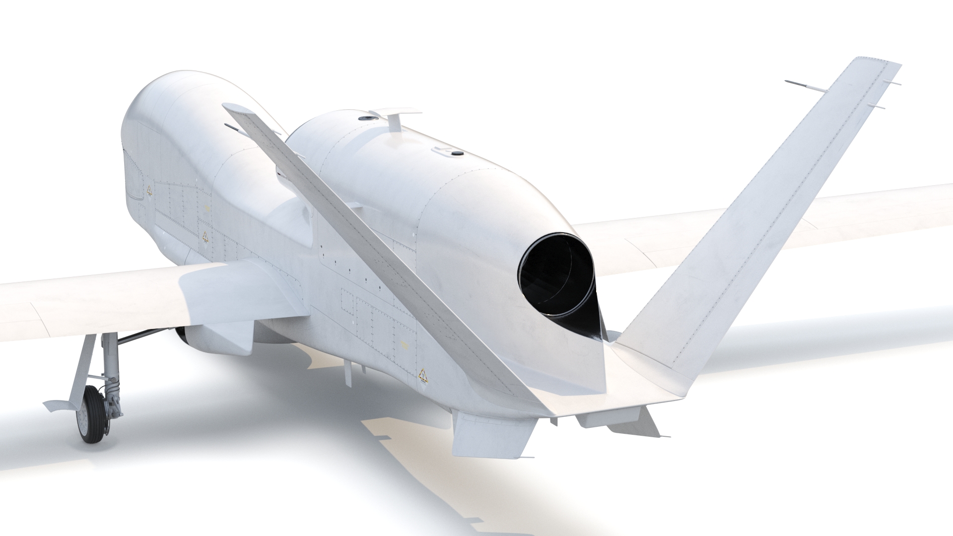 3D Long-range Reconnaissance UAV Rigged