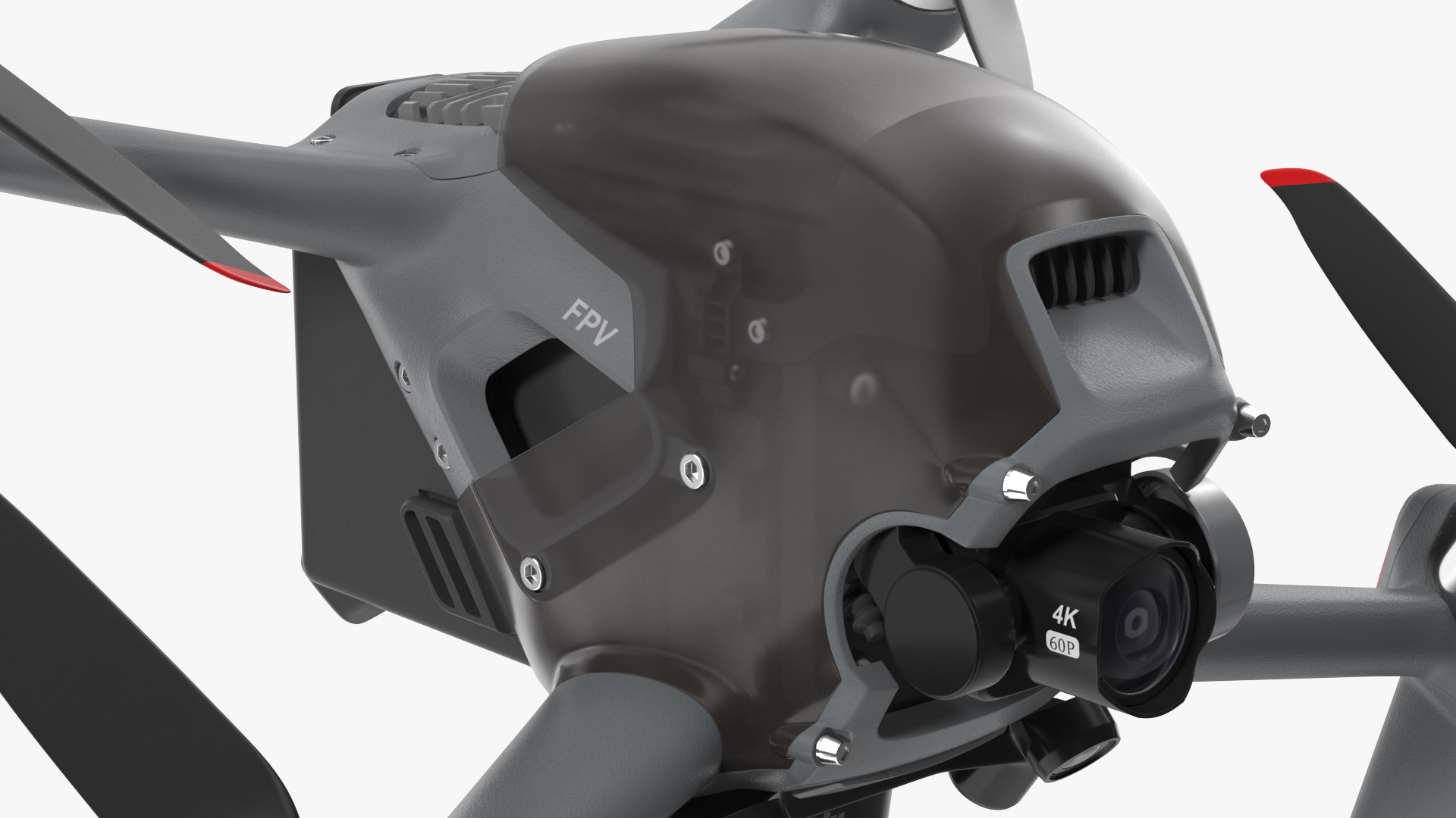 3D DJI FPV Drone model