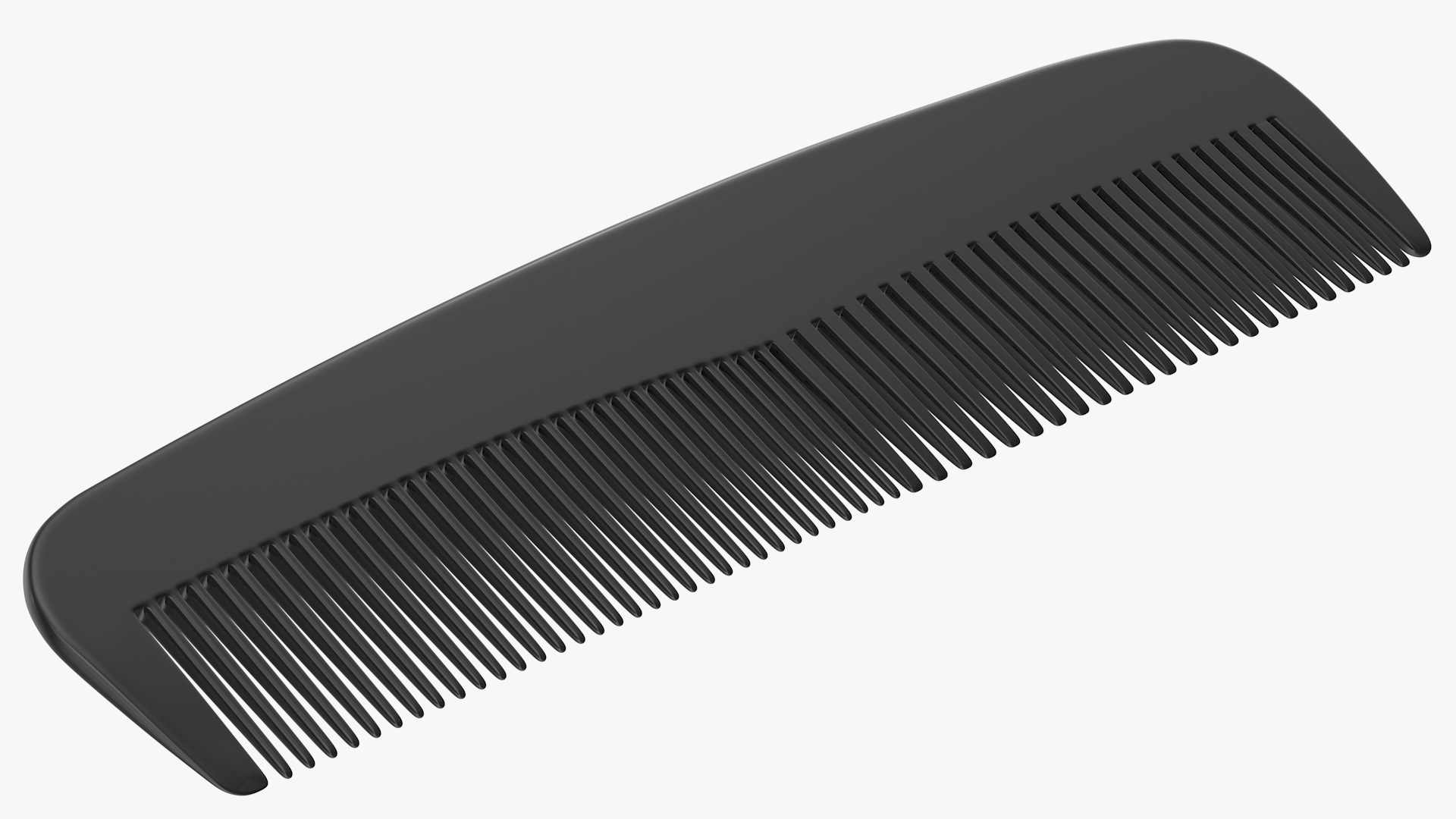 3D Baxter of California Pocket Comb Black model