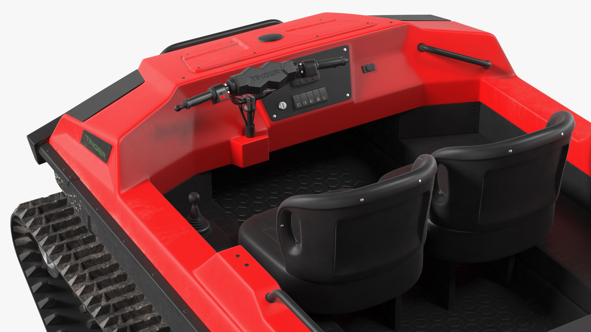 Old Tinger Track No Roof 3D model