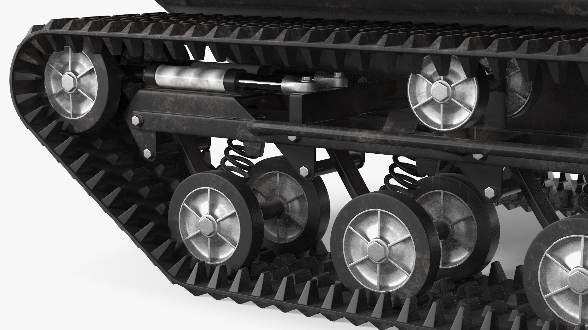Old Tinger Track No Roof 3D model
