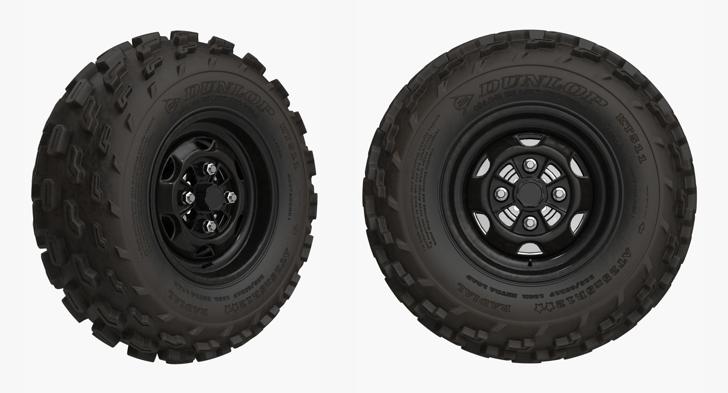 ATV Wheel 3D model