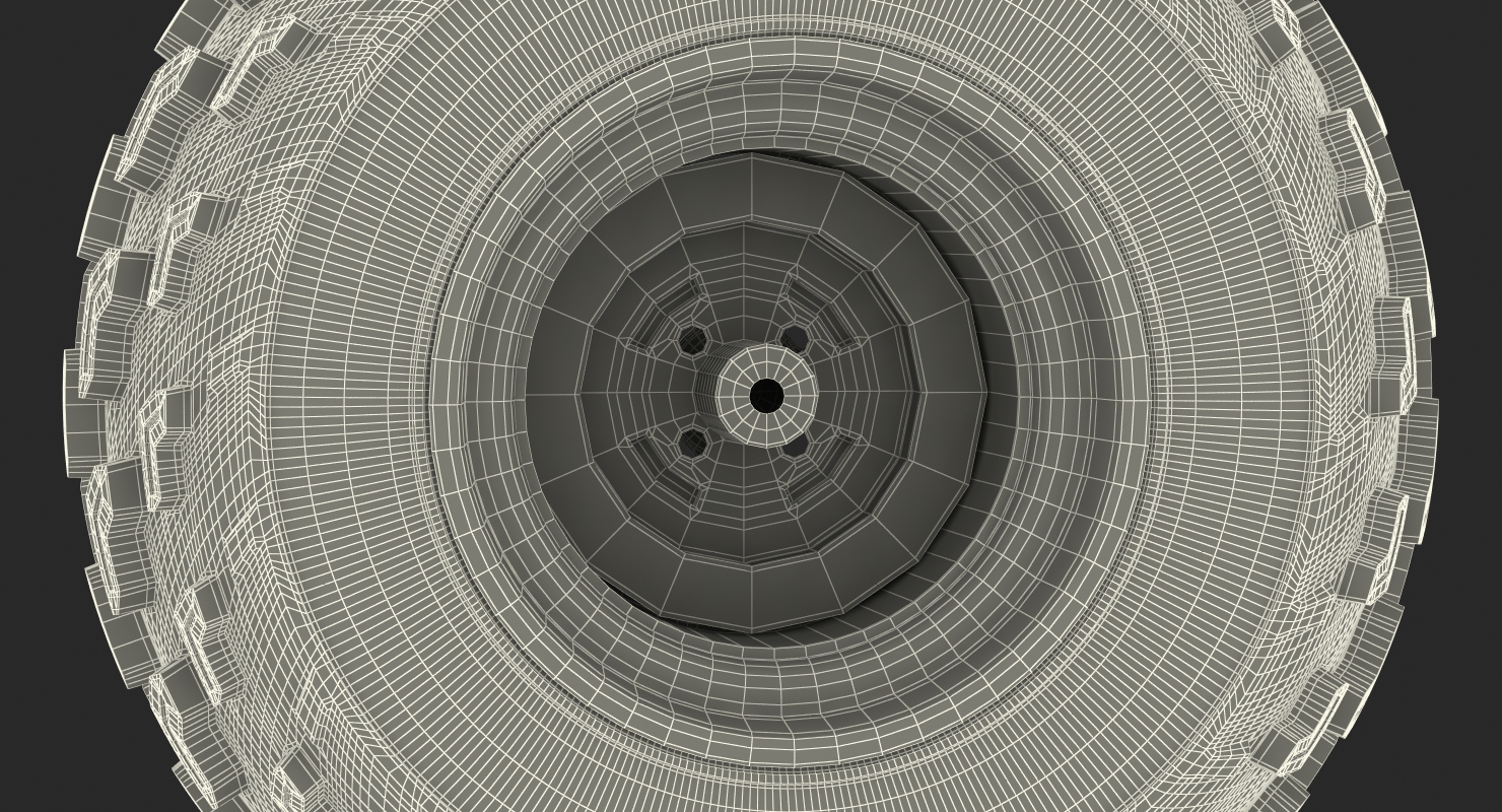 ATV Wheel 3D model