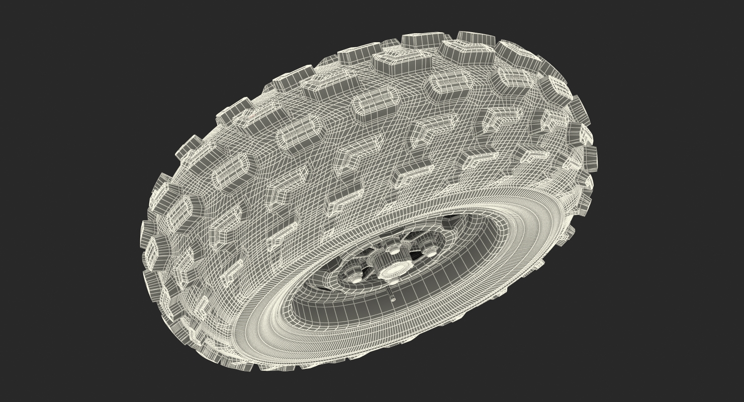 ATV Wheel 3D model