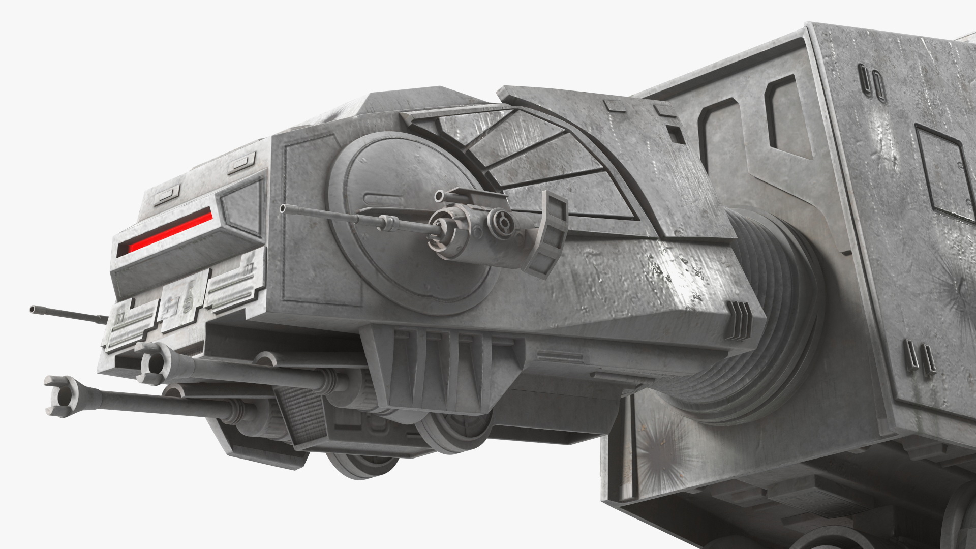 3D model Walk Dirt AT-AT Star Wars