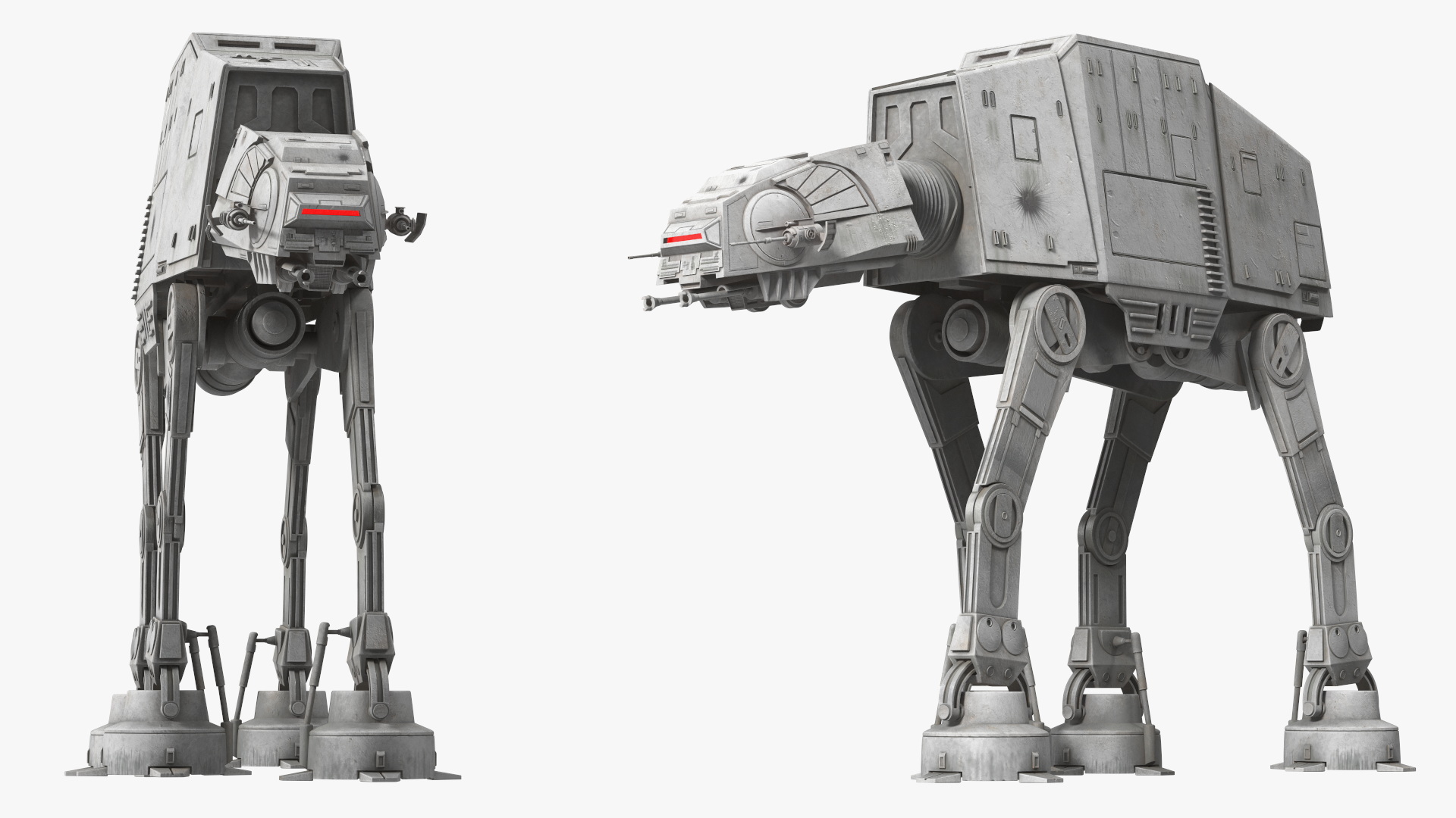 3D model Walk Dirt AT-AT Star Wars