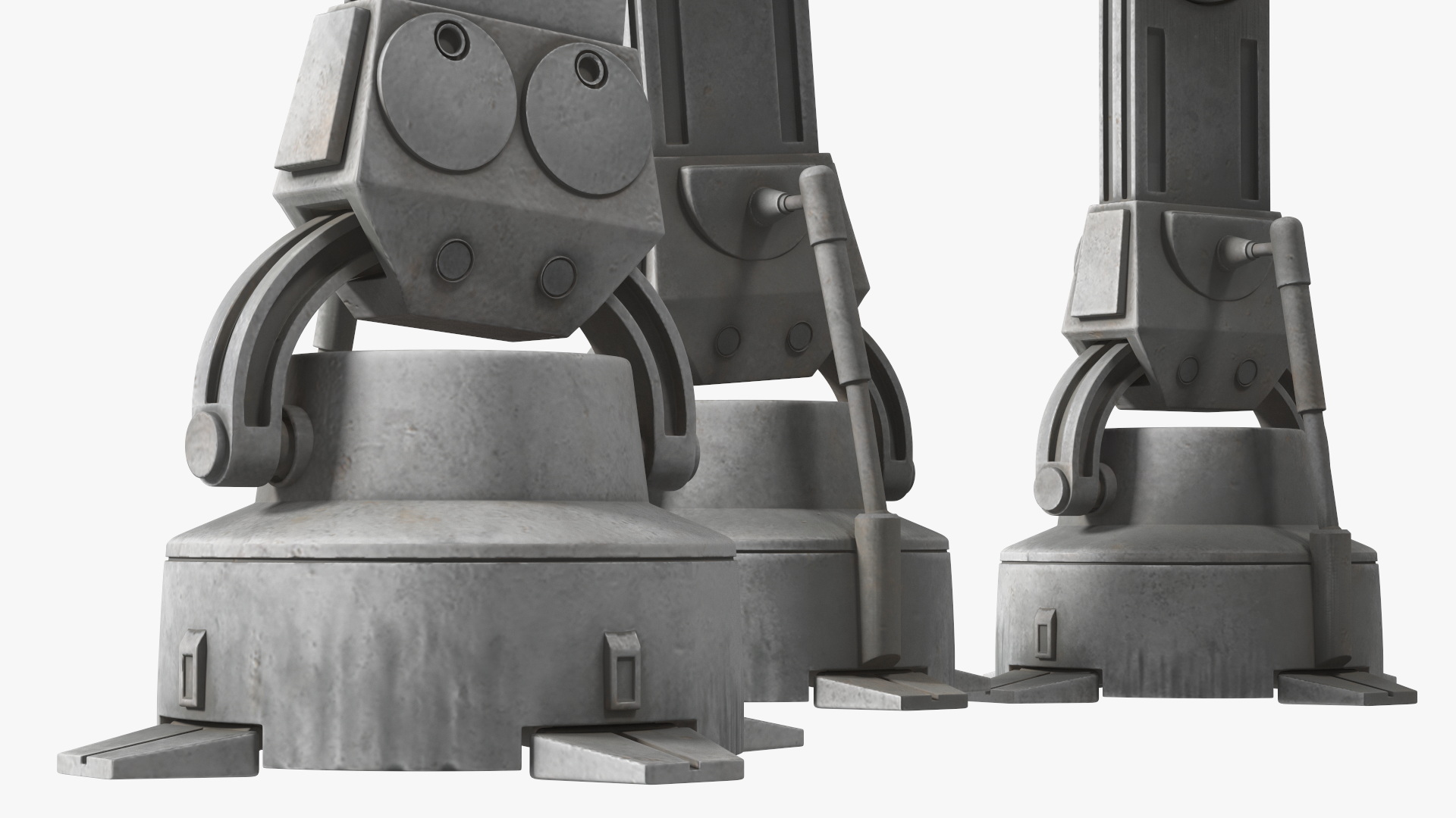 3D model Walk Dirt AT-AT Star Wars