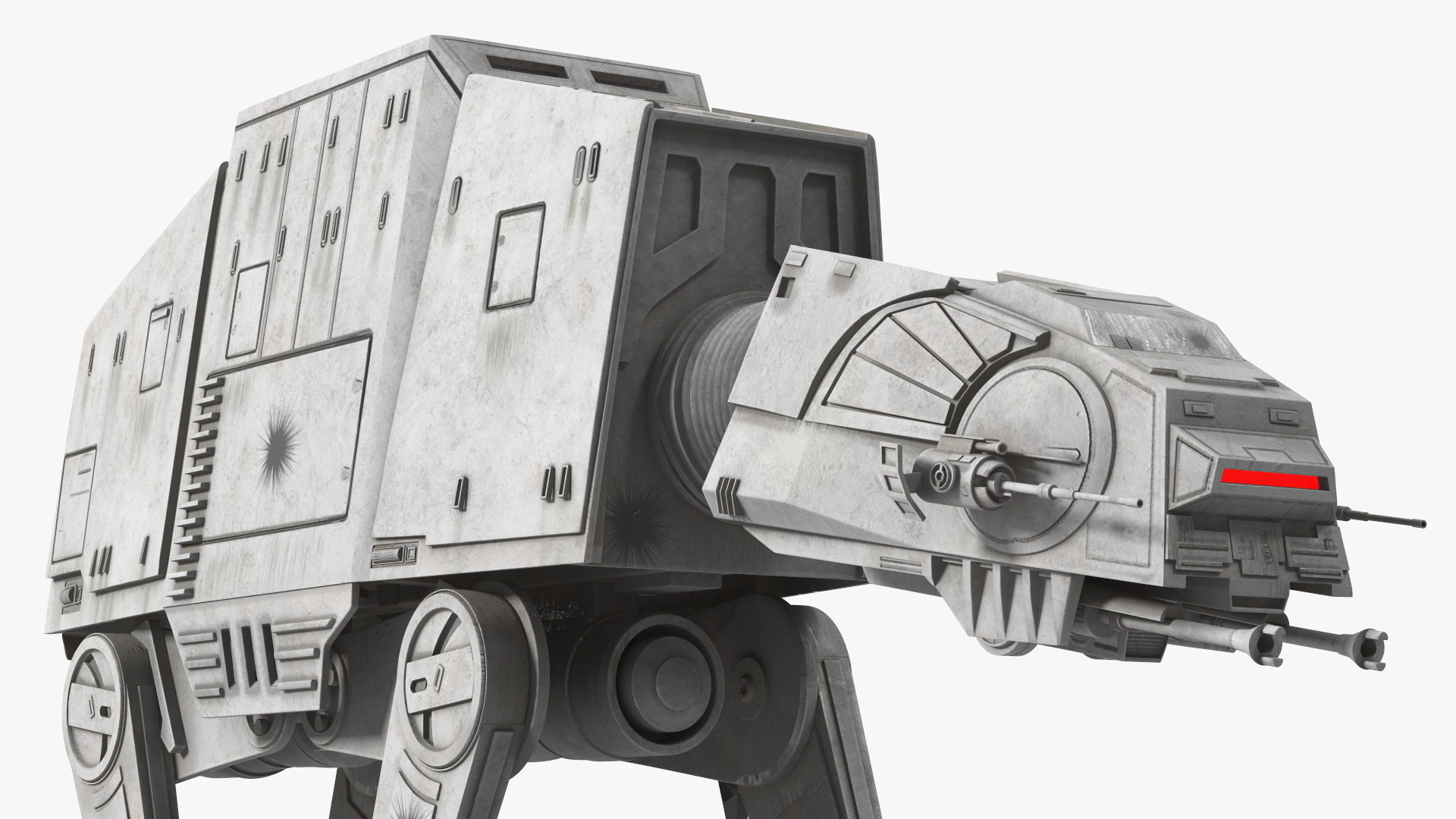 3D model Walk Dirt AT-AT Star Wars