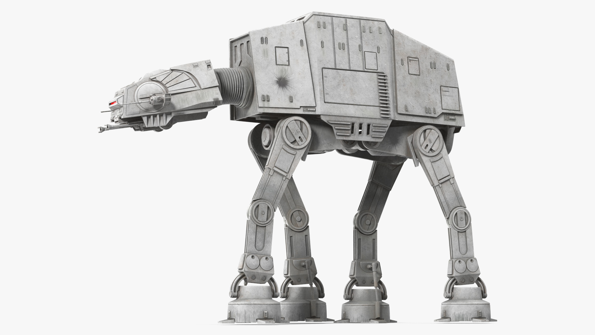 3D model Walk Dirt AT-AT Star Wars