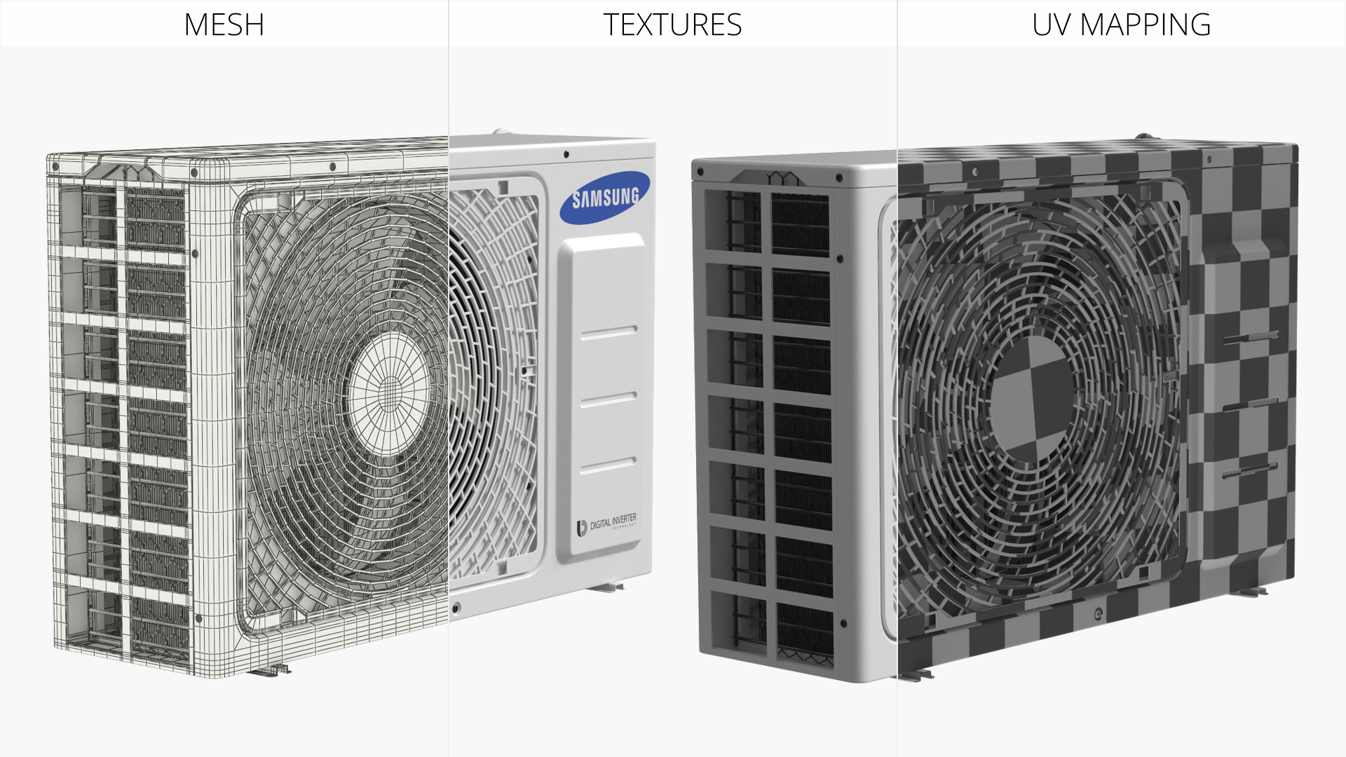 Samsung Air Conditioner with Internal Parts - view 8