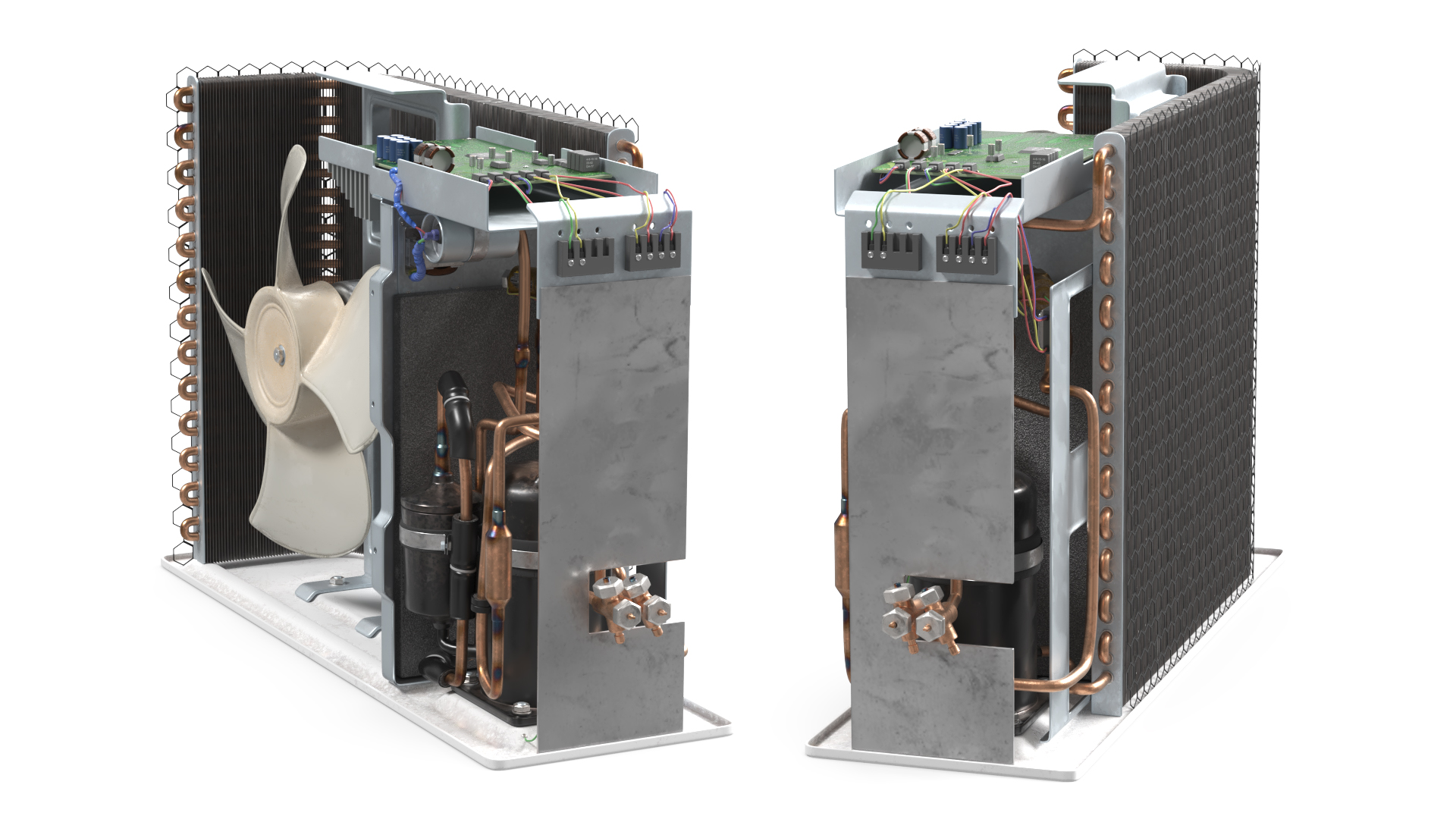 Samsung Air Conditioner with Internal Parts - view 5