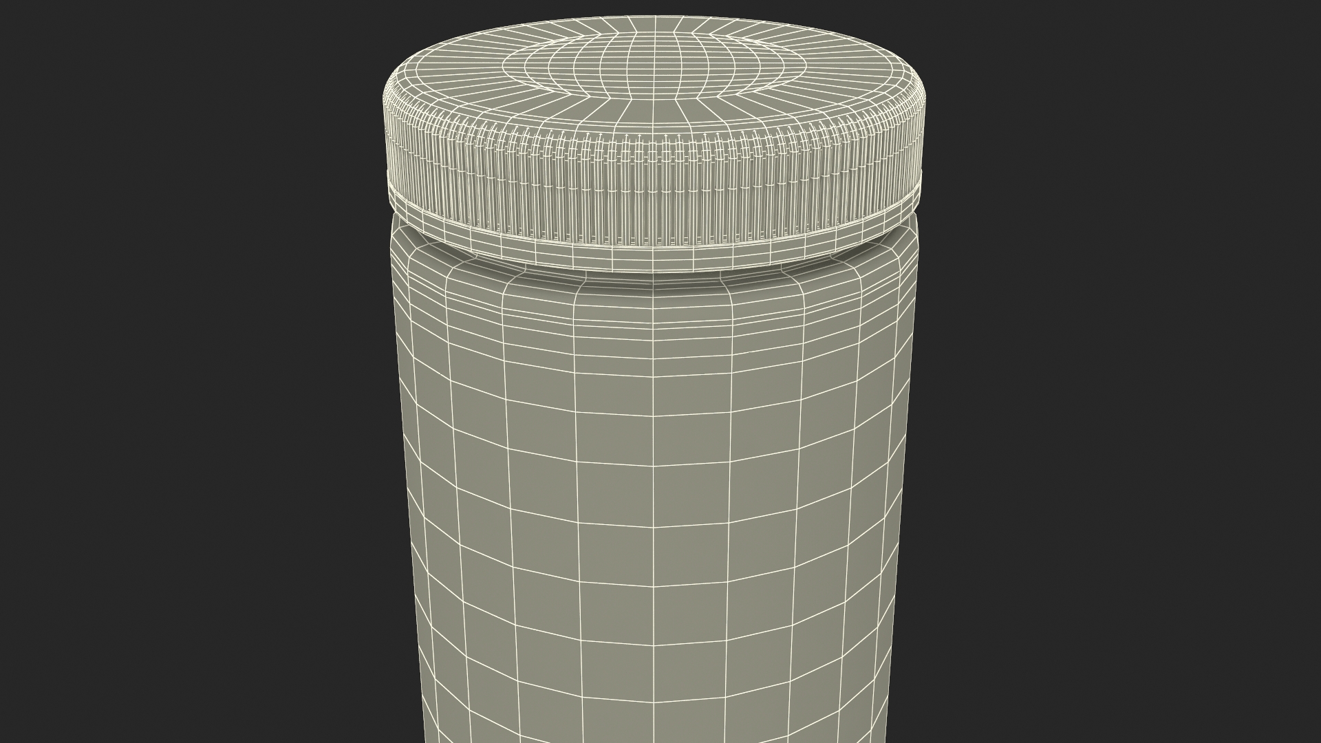 Pool and Spa Test Strips Jar JNV Direct 3D model