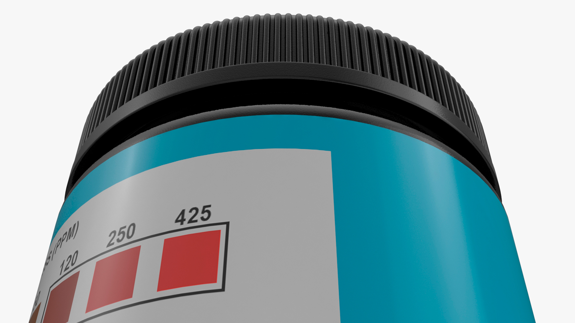 Pool and Spa Test Strips Jar JNV Direct 3D model