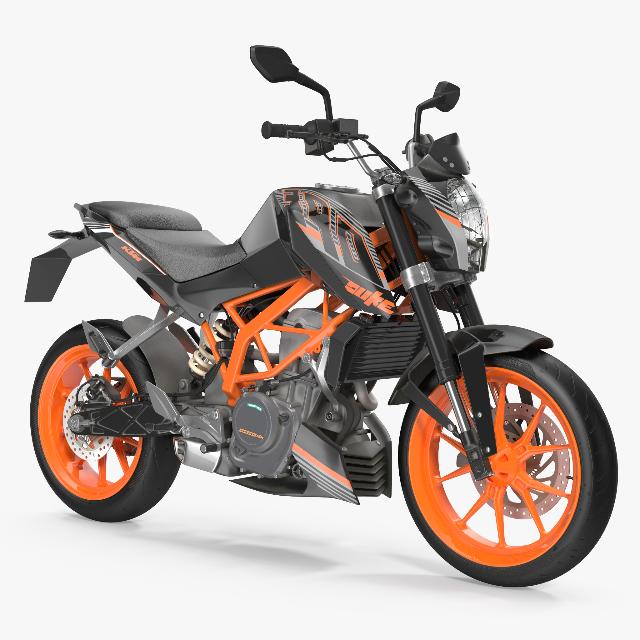 Motorcycle KTM Duke 390 2016, view 5