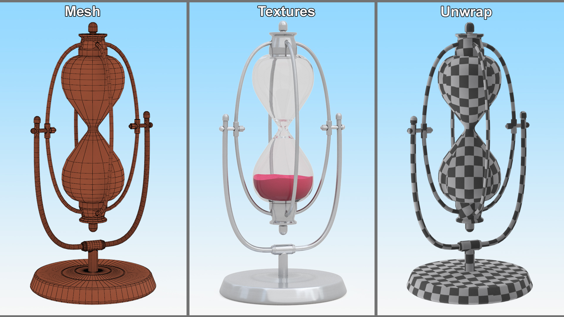 3D model Decorative Hourglass